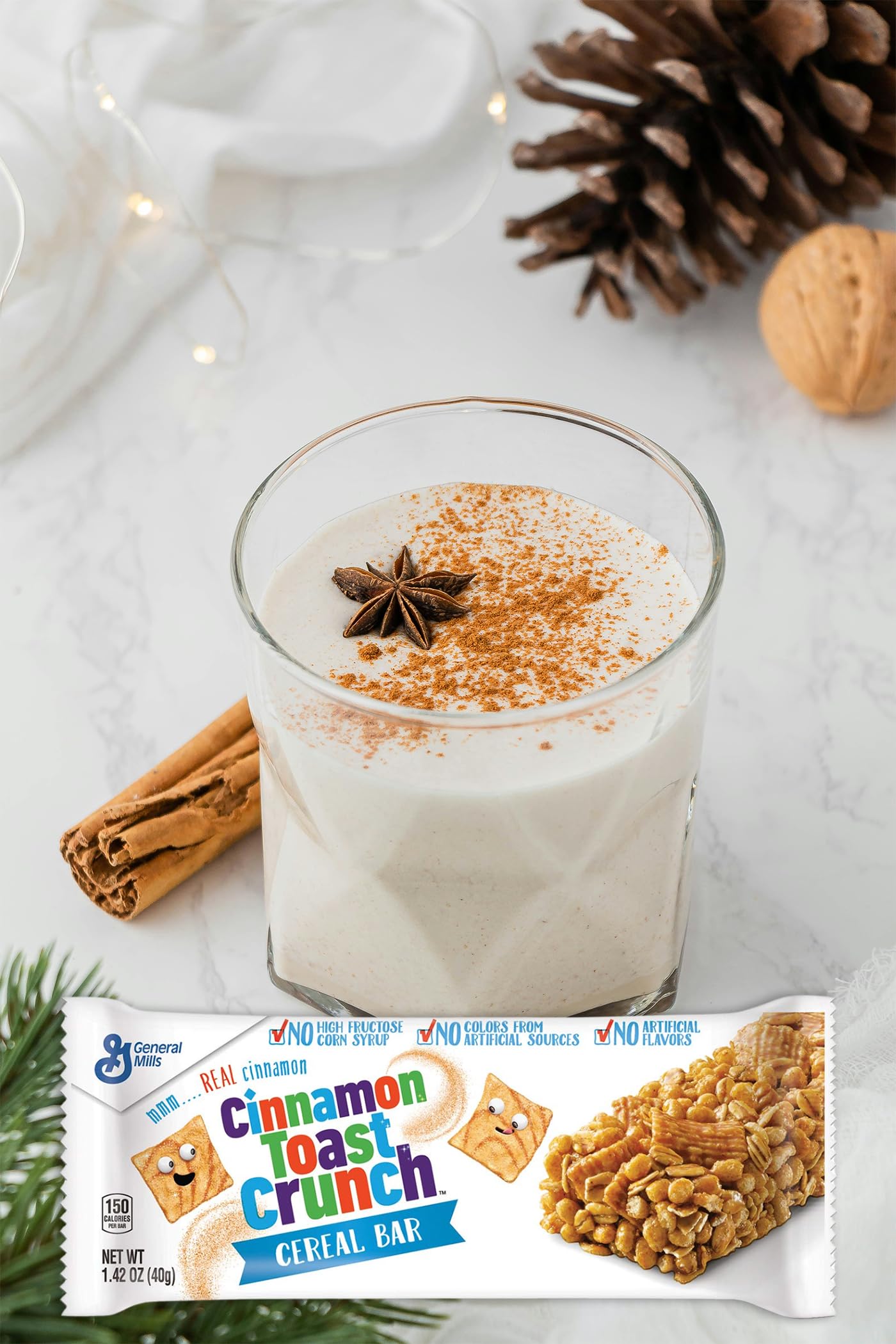 Healthy Breakfast Cereal Bars Variety Pack - 20 Nutritious Granola Snack Bars for Kids | School Lunch, On-the-Go Snacks, After-School Treats & Family Road Trips