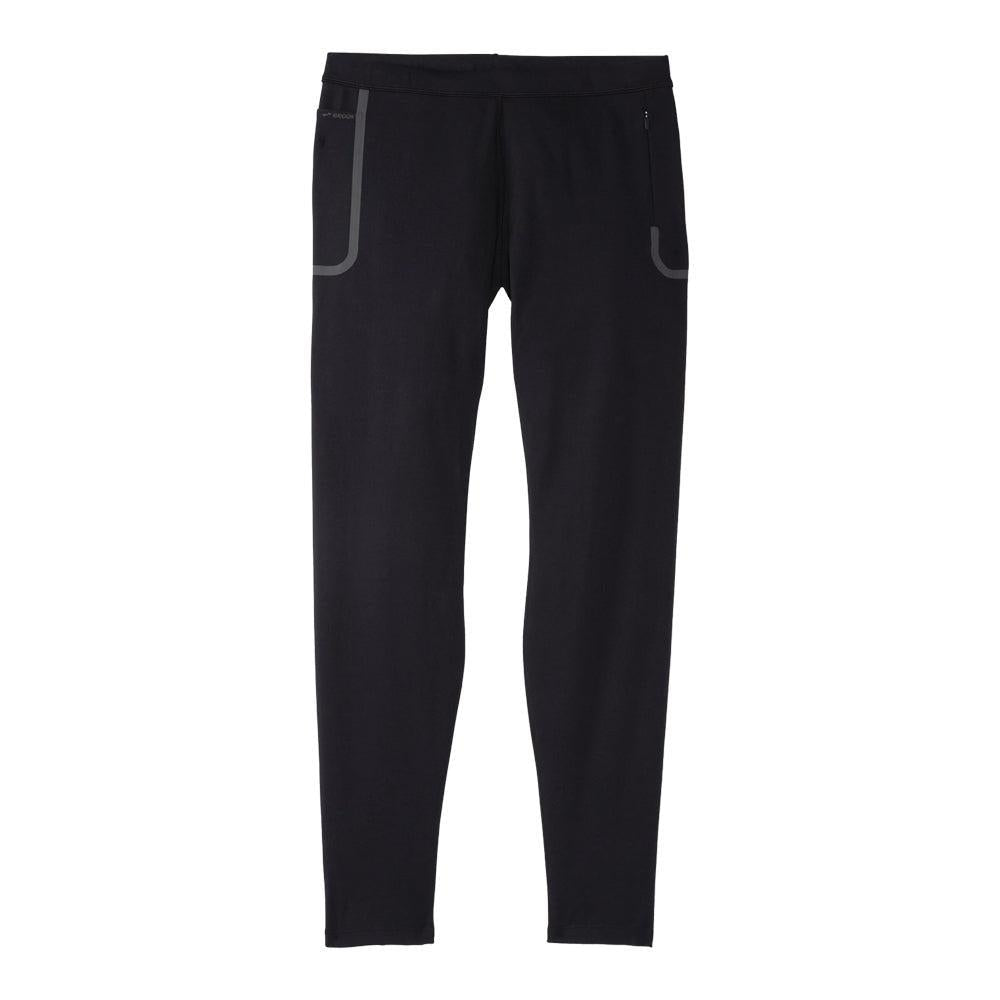 Brooks Momentum Thermal Tight for Men - Cold Weather Running & Training Pants - Perfect for Winter Jogging, Gym Workouts & Outdoor Activities