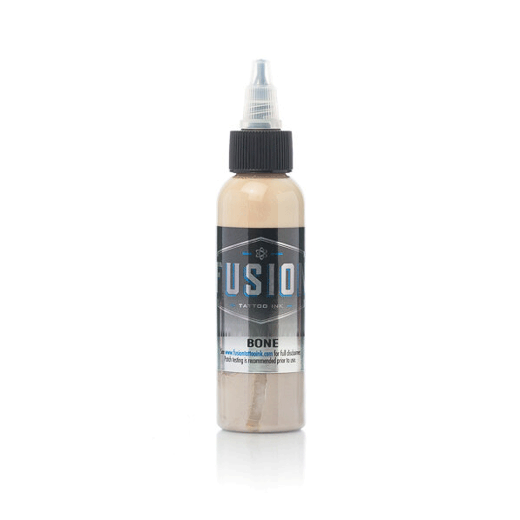 Premium Bone Fusion Ink - 1 oz Tattoo Ink for Professional Artists | Perfect for Black & Grey, Realism, and Fine Line Tattoos