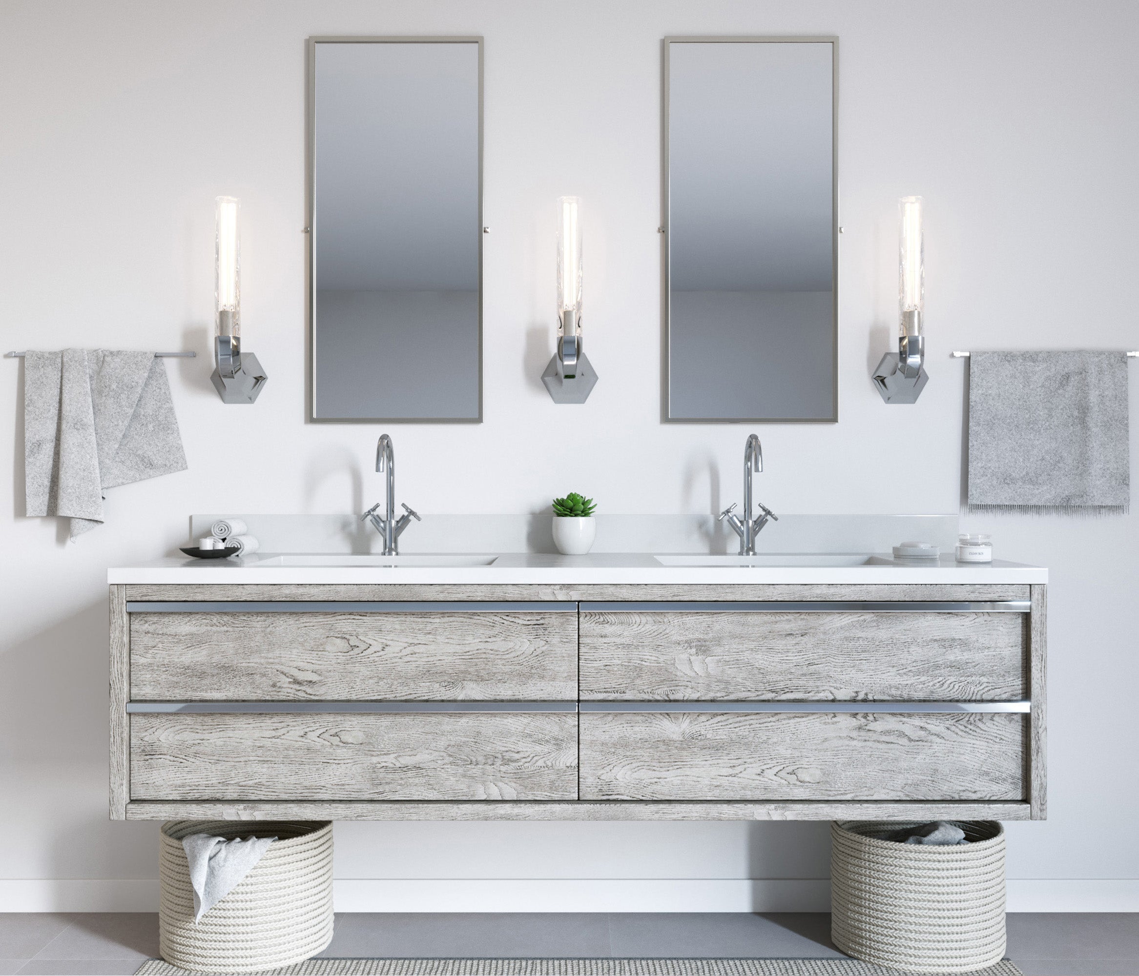 Ancona Prima Single Hole Bathroom Faucet in Chrome - Modern Chrome Finish for Bathroom Sink, Perfect for Small Spaces & Vanities | Easy Installation & Durable Design