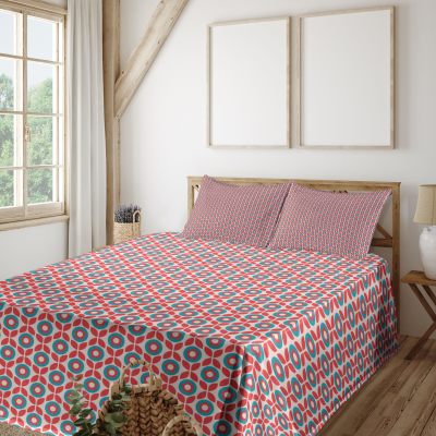 A Dreamy Night with Ambesonne Floral Bed Sheet Set