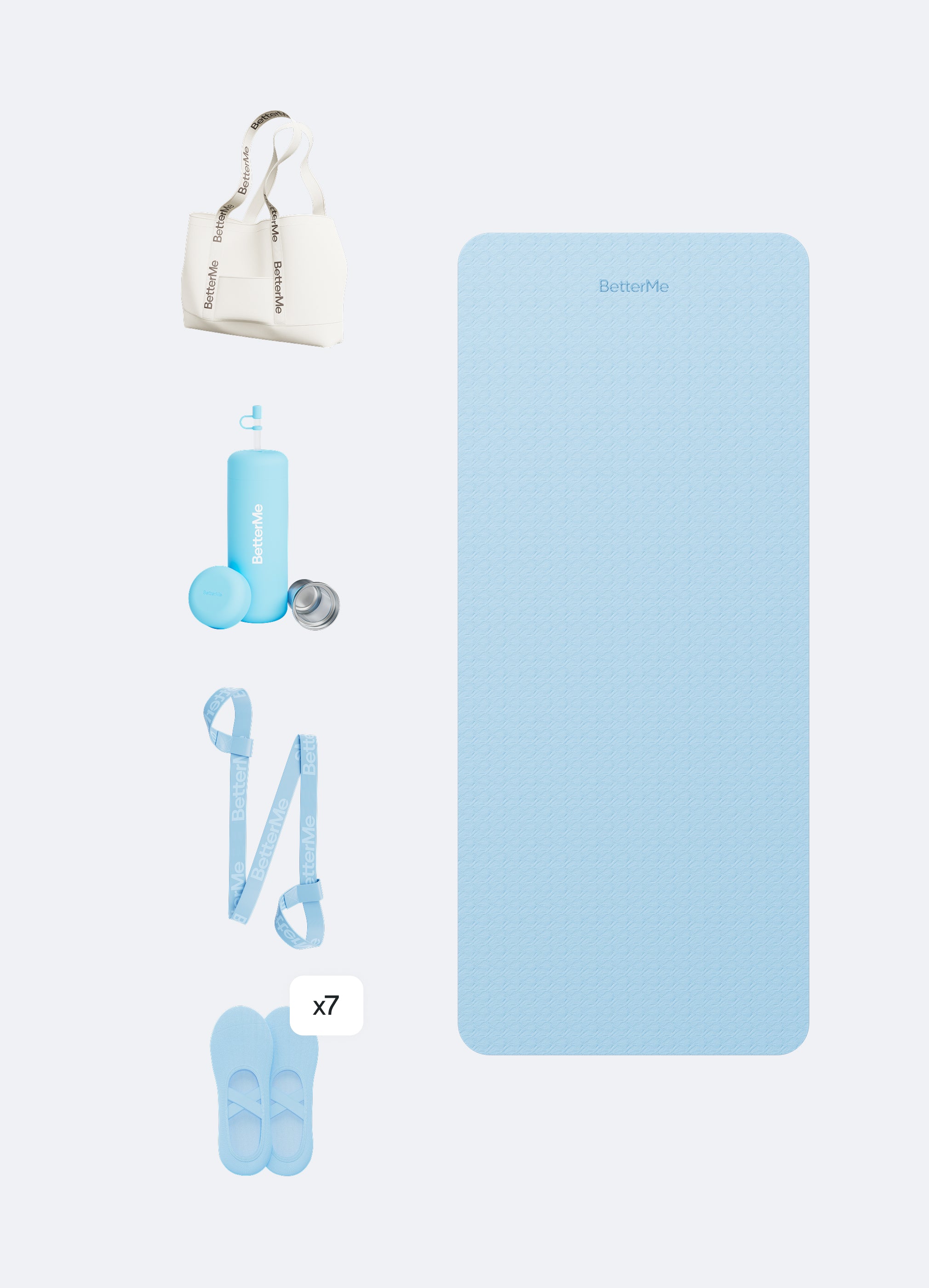 Best Starter Fitness Kit for Home Workouts - Dumbbells, Resistance Bands & Yoga Mat Set | Perfect for Beginners, Weight Loss & Home Gym