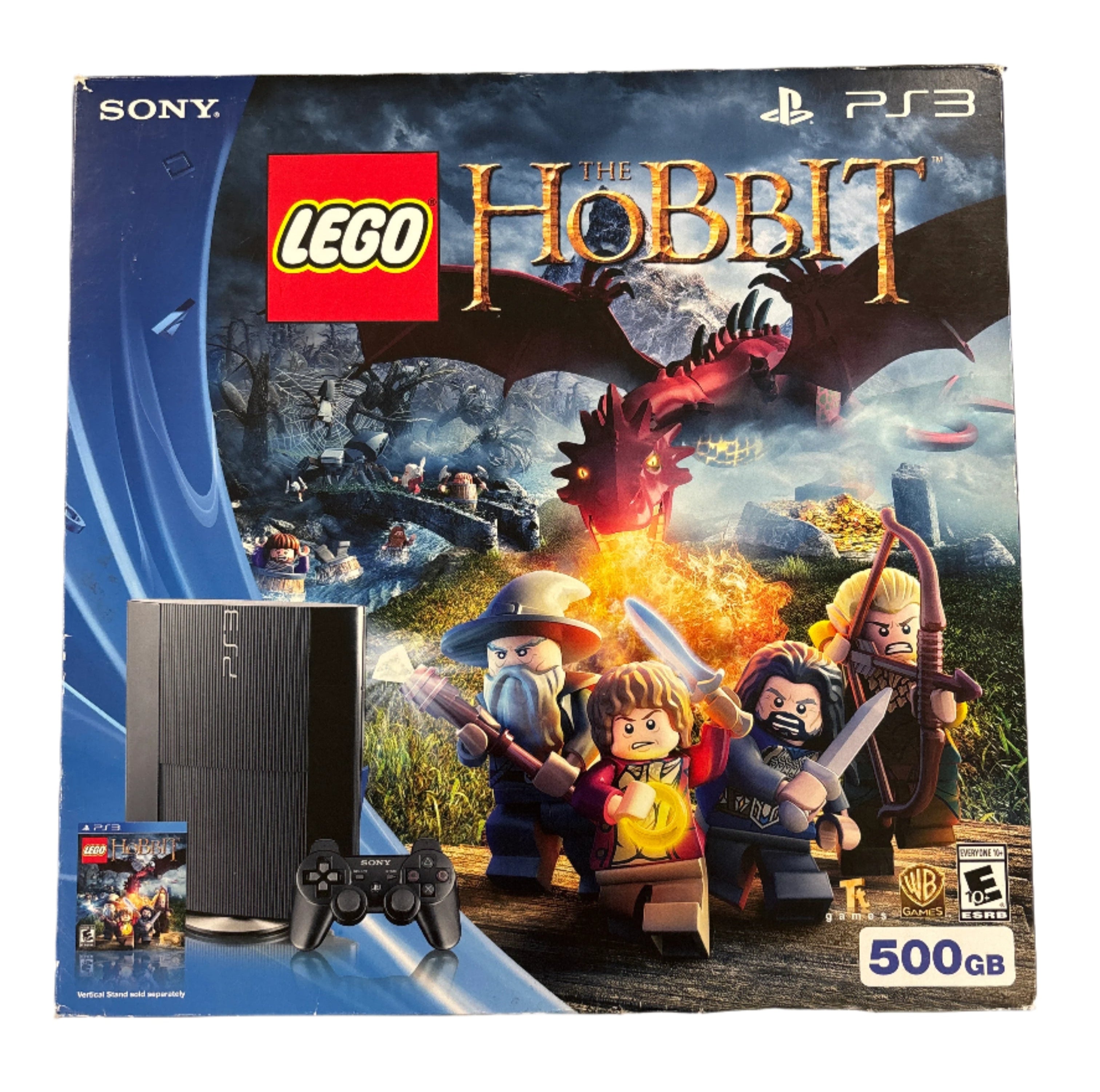 LEGO The Hobbit Game for PlayStation 3 (PS3) - 500GB Version - Complete Box & Inserts Only (No Console Included) - Perfect for Collectors and Retro Gaming Enthusiasts
