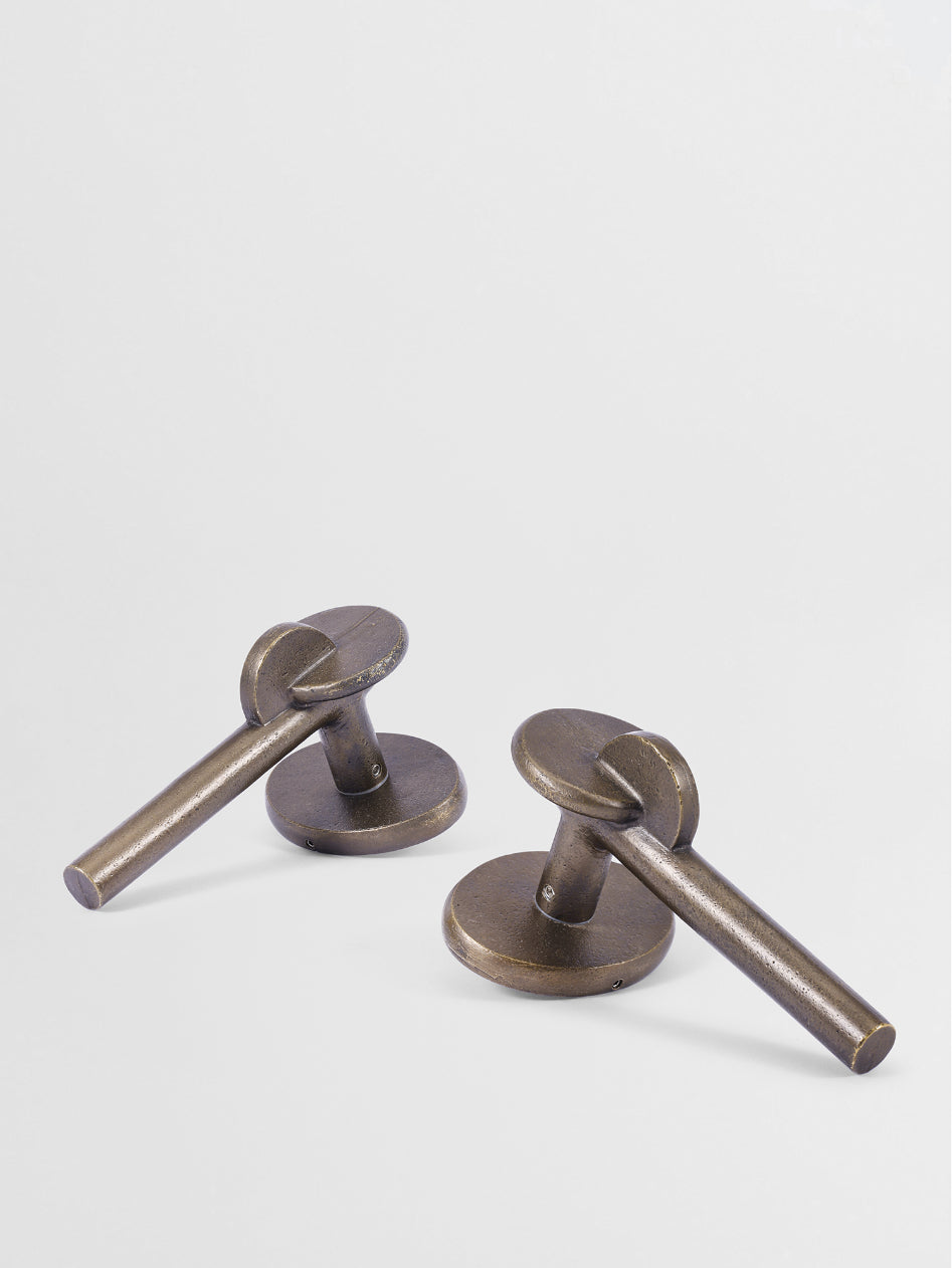 Forme No.26 Passage Door Lever Set - Modern Interior Door Handle for Home & Office - Perfect for Bedrooms, Bathrooms, and Hallways