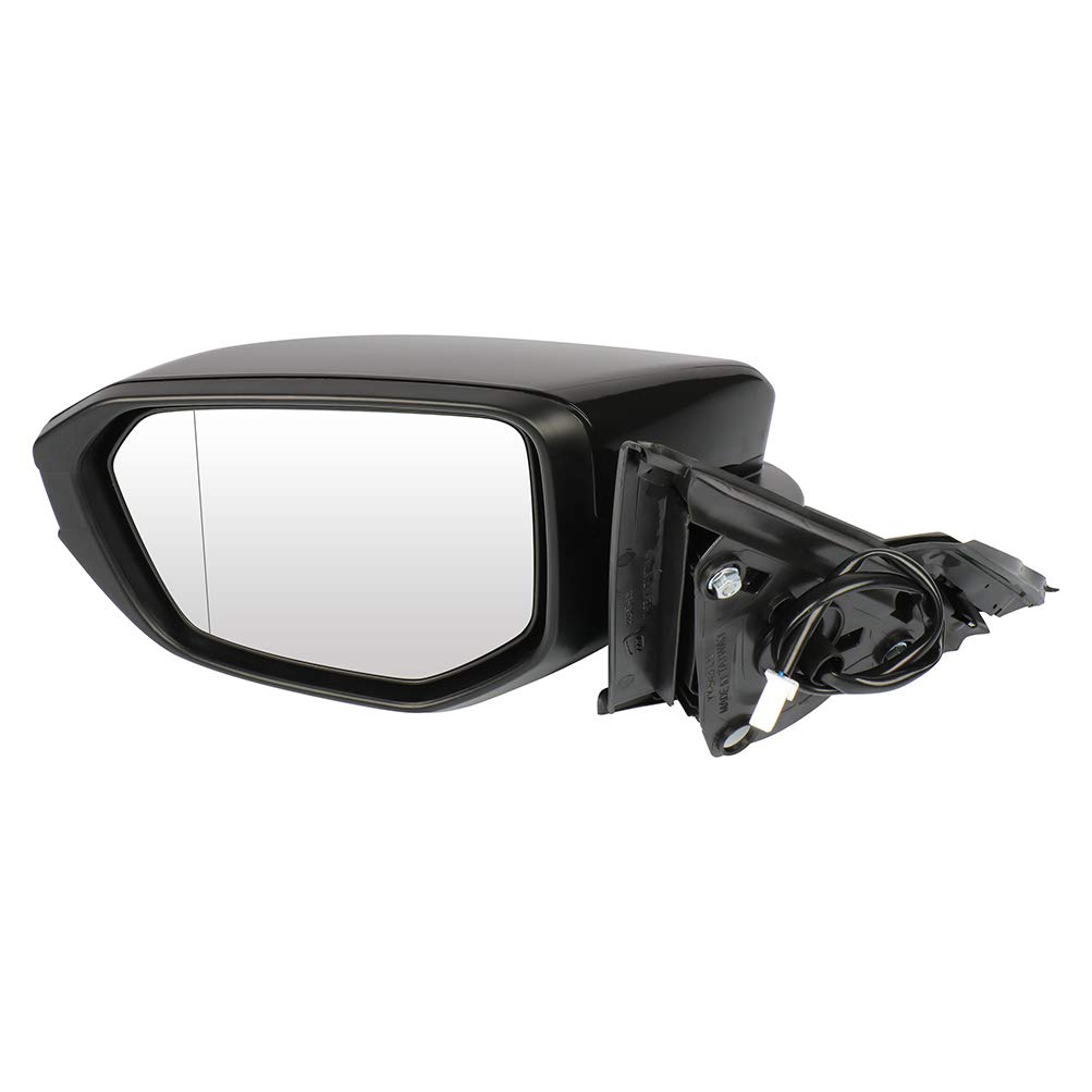ECCPP Power Adjustable Manual Folding Left Side Mirror Replacement for 2016 Honda Civic - Perfect for Daily Commuting & Parking in Tight Spaces