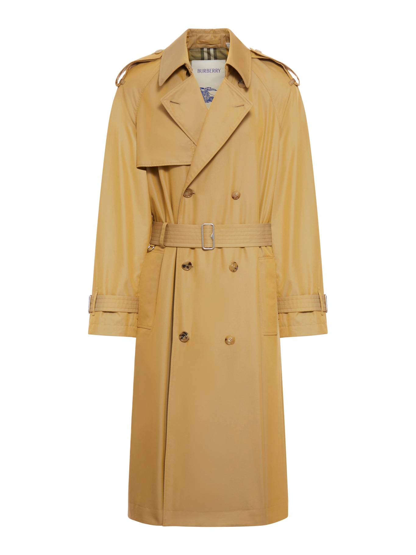 Stylish Long Cotton Gabardine Trench Coat for Women & Men | Classic Water-Resistant Outerwear for Fall & Winter | Perfect for Office, Travel & Casual Wear