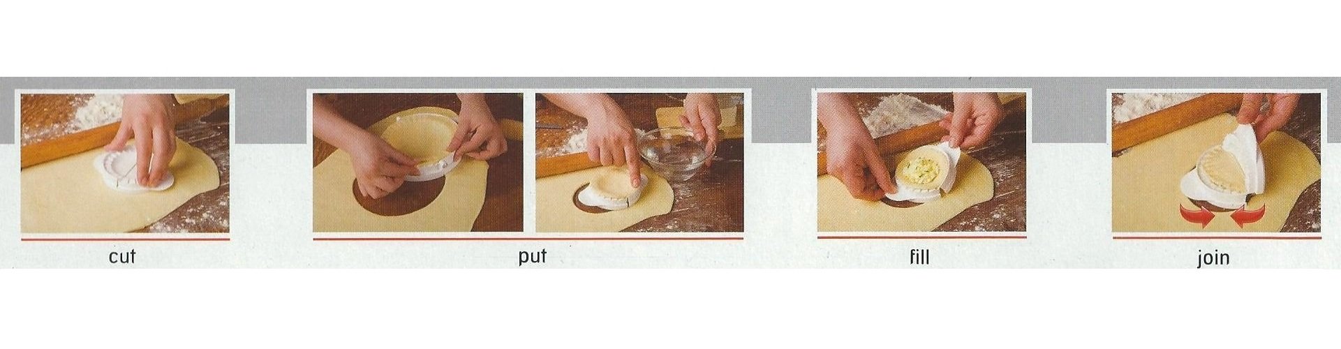 Tredoni 3-Piece Dumpling Maker Set - 2.6