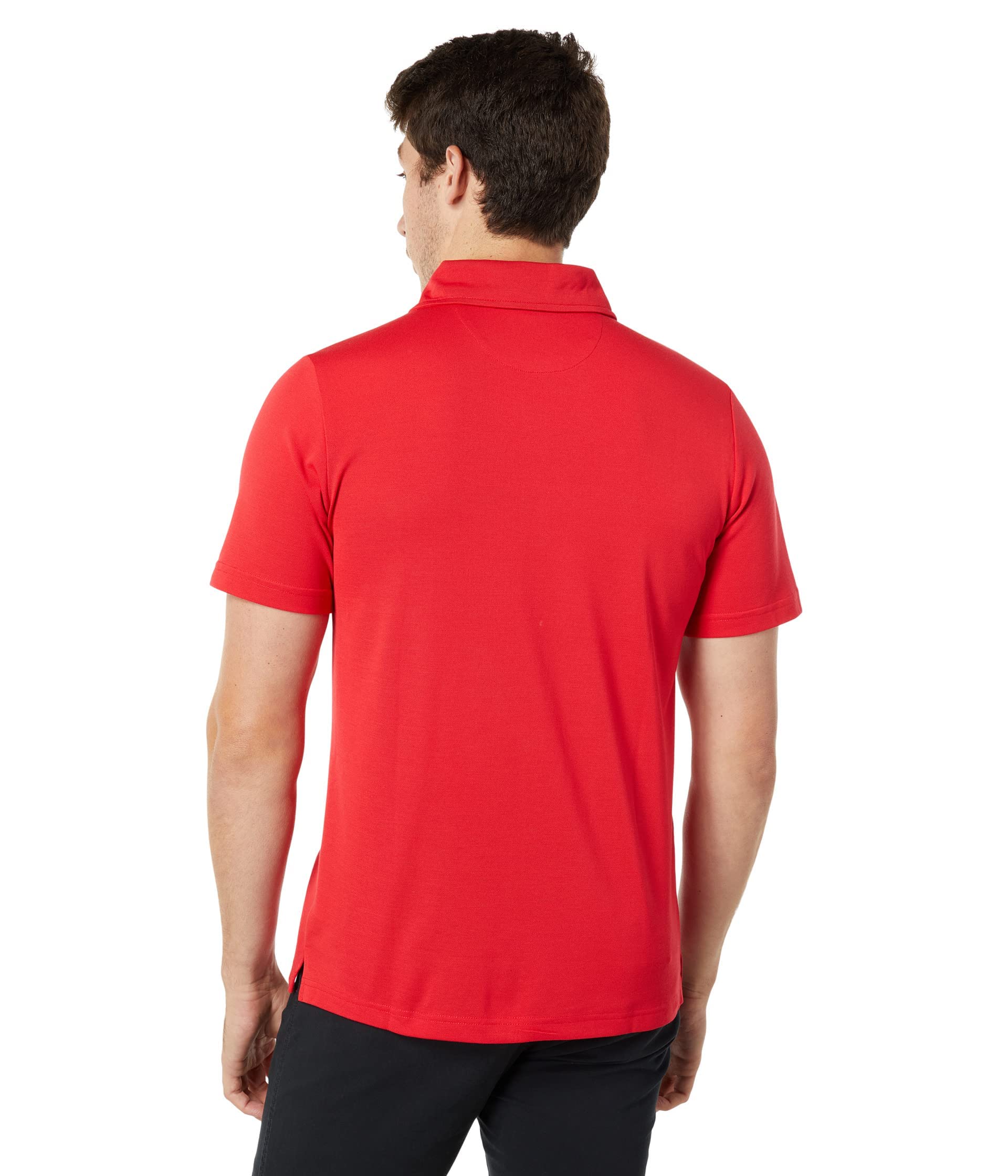 Fila Men's Essential Pique Tennis Polo Shirt - Moisture-Wicking Performance Top for Casual & Athletic Wear - Perfect for Tennis, Golf & Everyday Comfort