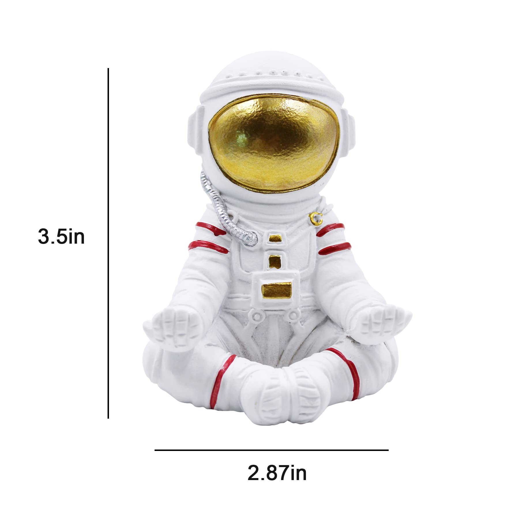Creative Astronaut Phone Holder Stand - Spaceman Cell Phone Stand for Desk, Funny Smartphone Holder, Cute Home Office Decor, Unique Gift for Space Lovers | Perfect for Work, Study & Home Decoration