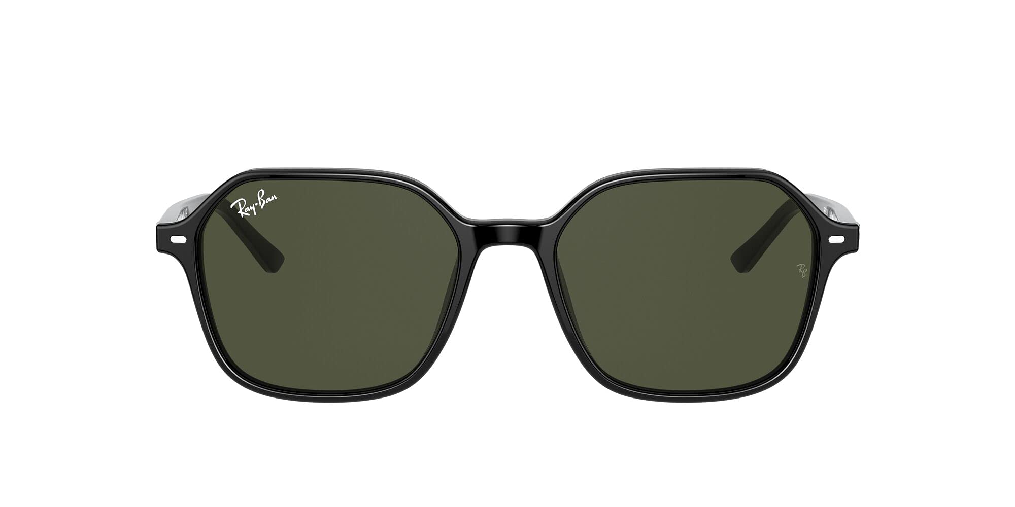 Ray-Ban RB2194 John Square Sunglasses - Classic Polarized Aviator Style for Men & Women | UV Protection, Fashionable & Durable for Outdoor Activities, Driving, and Travel