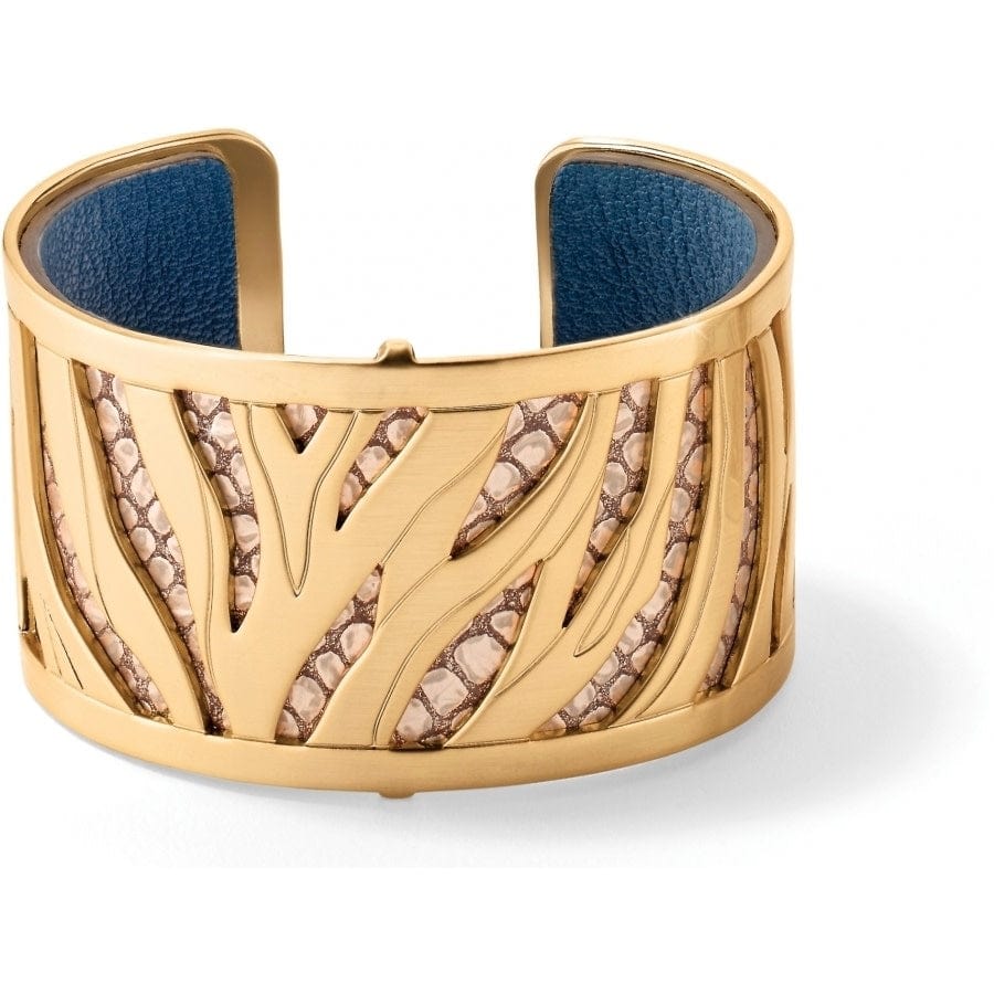 Christo Johannesburg Wide Cuff Bracelet Set for Women - Gold & Silver Bangle Stack Set - Trendy Boho Jewelry for Parties, Weddings & Everyday Wear
