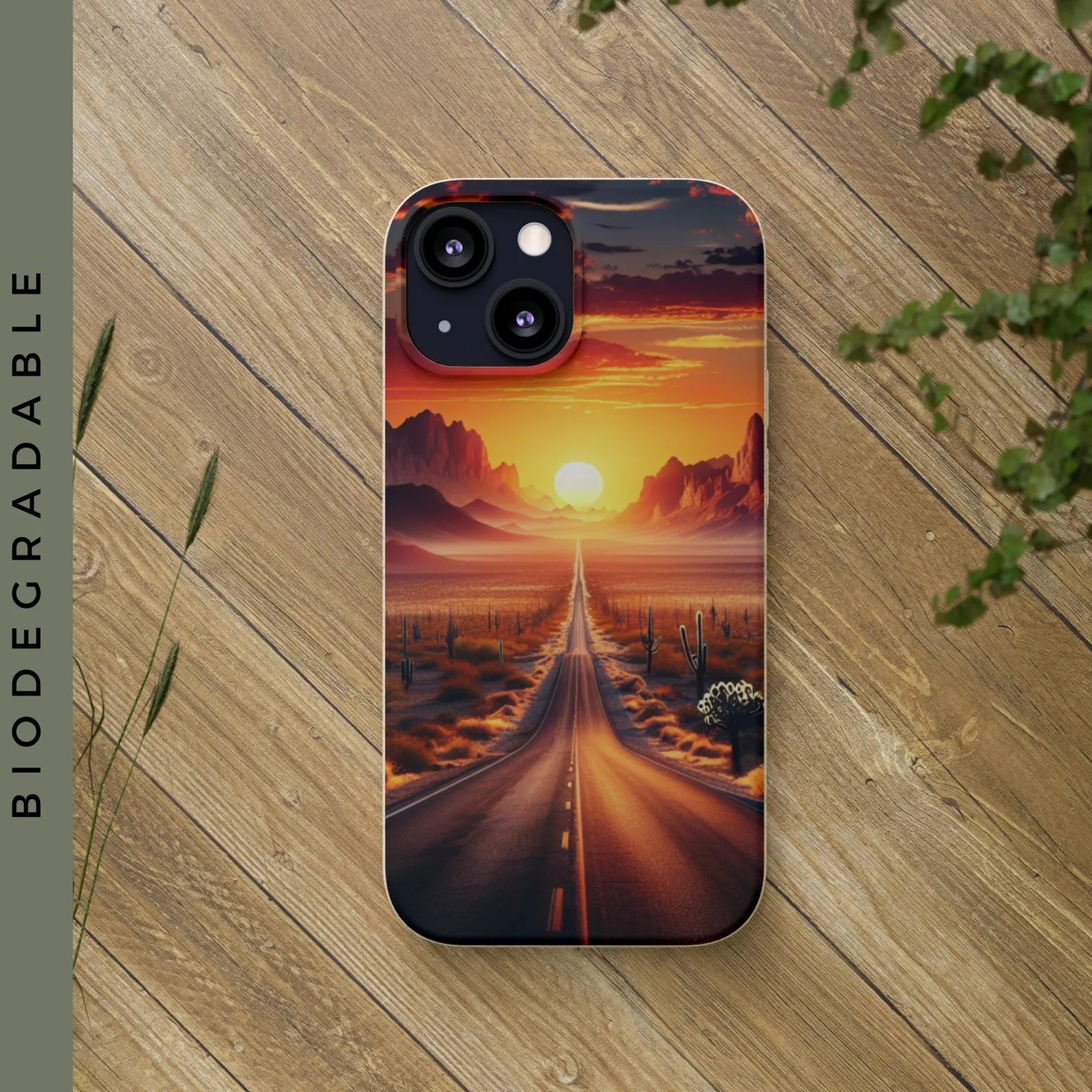 Eco-Friendly Biodegradable Phone Case for Samsung & iPhone - Sustainable Compostable Protective Cover | Perfect for Outdoor Adventures & Daily Use