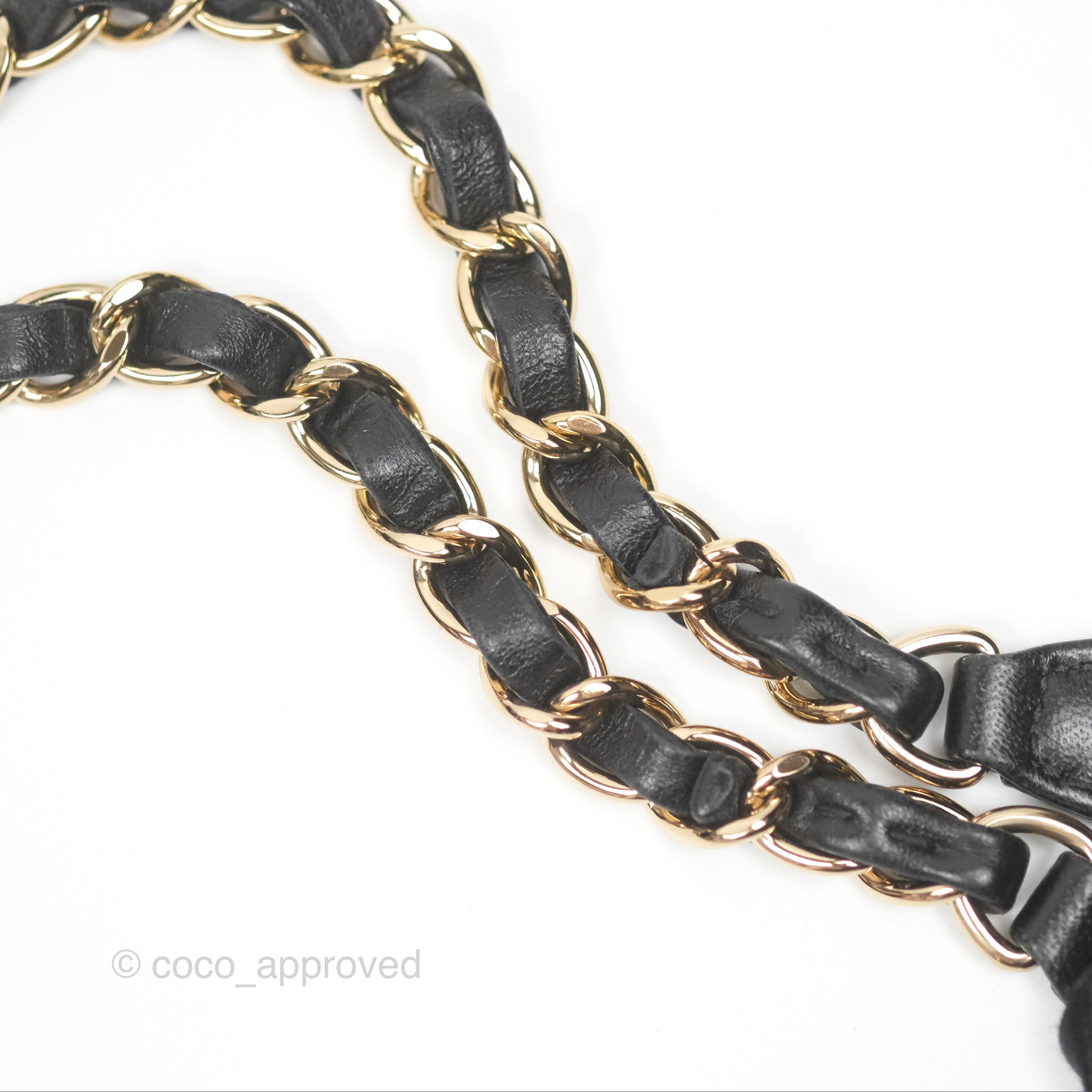 Chanel CC Chain Drawstring Bucket Bag Chevron Black Lambskin Gold Hardware - Luxury Crossbody Shoulder Bag for Women, Perfect for Parties, Date Nights & Special Occasions