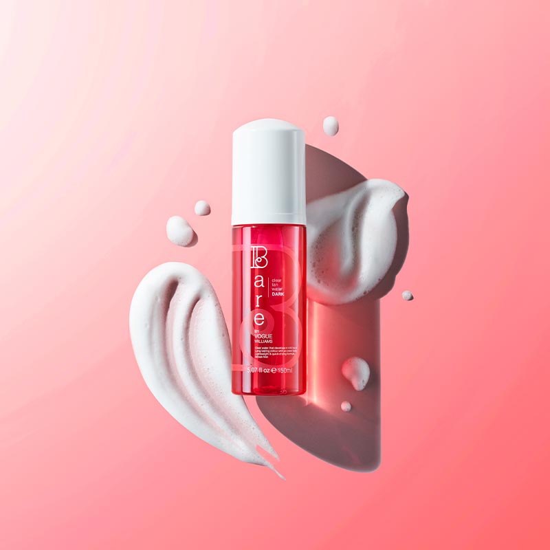 Bare by Vogue Clear Tan Water - Natural Sunless Tanning Lotion for a Glowing, Streak-Free Tan | Perfect for Beach, Pool, and Vacation Prep