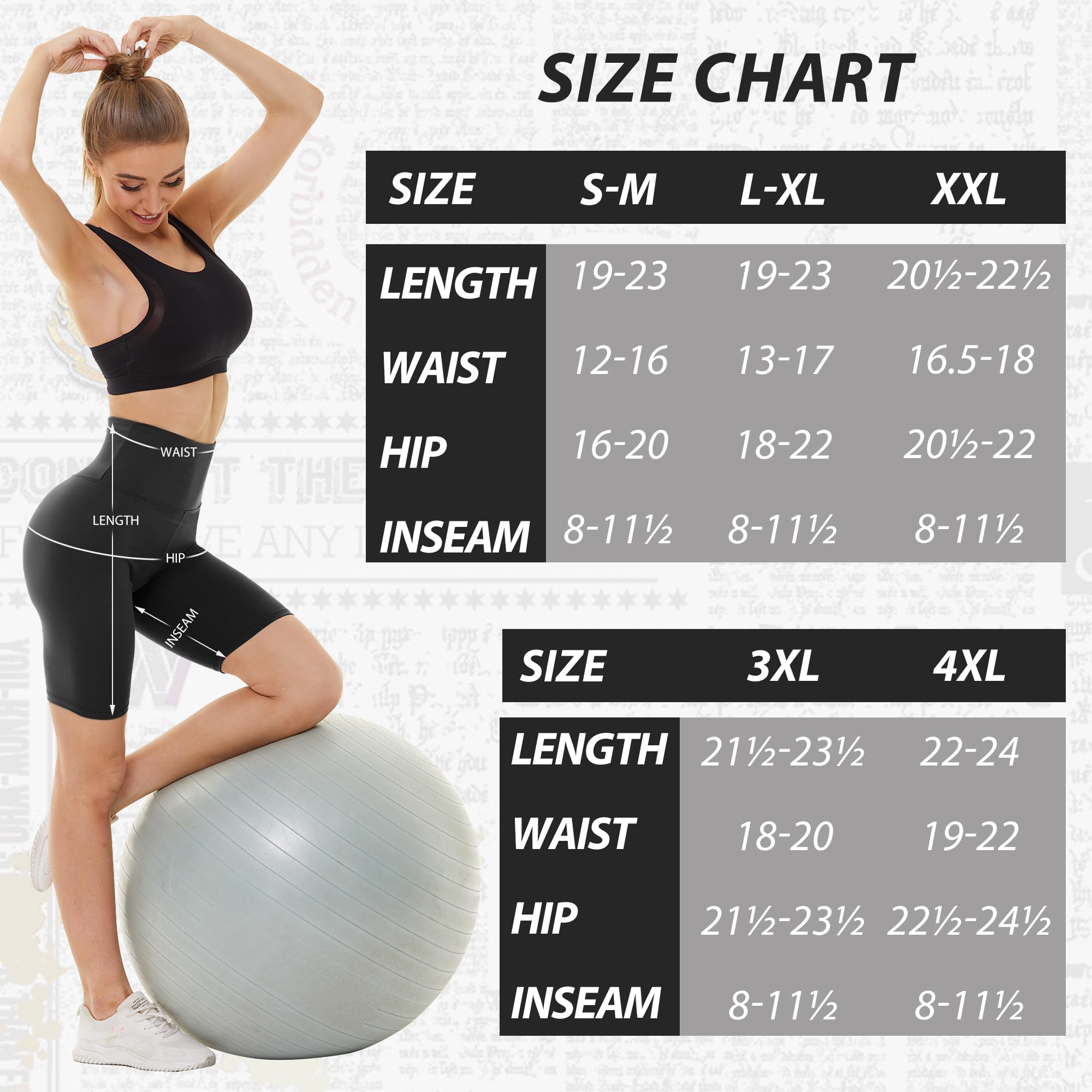 4 Pack Women's High Waist Biker Shorts - 5” & 8” Tummy Control Workout Shorts for Running, Yoga, Gym | Summer Athletic Wear for Women | Perfect for Fitness, Cycling & Lounge Wear
