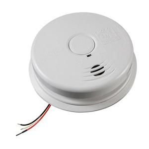 Kidde 21010407-A i12010S Worry-Free Smoke Alarm with Sealed Lithium Battery Backup, 120V AC Hardwired Smoke Detector - 3 Pack for Home & Office Safety