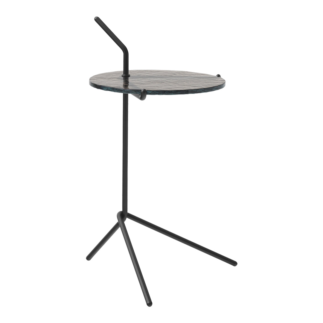 Halten SH9 Side Table - Modern End Table with Storage Shelf, Small Nightstand for Bedroom, Living Room, Office | Compact Accent Table for Home Decor, Coffee Table Companion