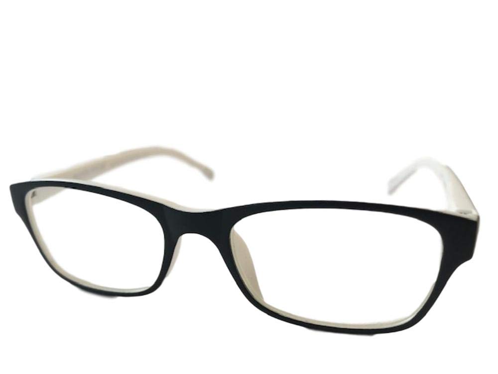 Foster Grant Lucille White Reading Glasses +2.75 Strength - Lightweight Comfort for Reading, Computer Work & Crafts