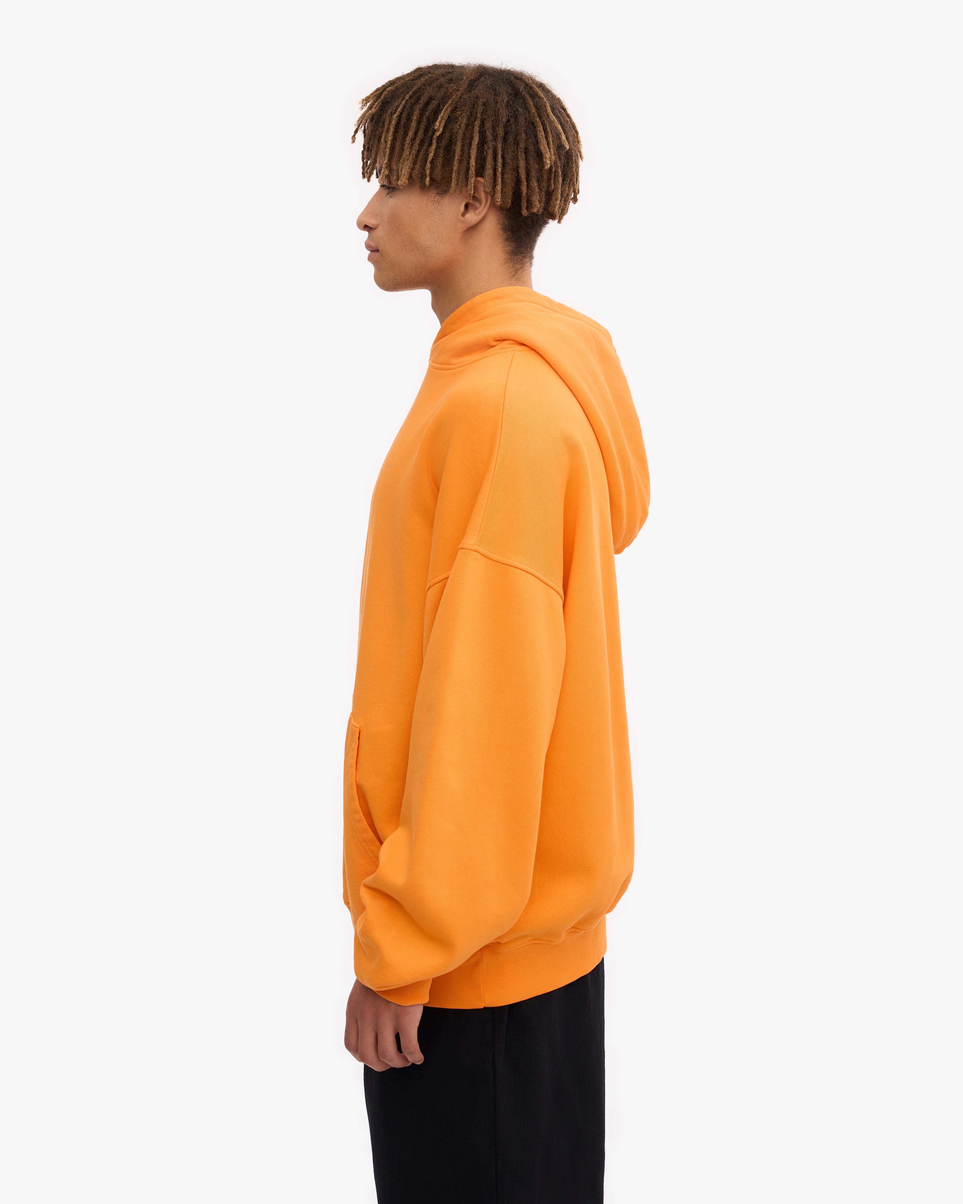 Organic Oversized Hoodie - Sunny Orange | Cozy & Stylish Pullover for Men & Women | Perfect for Casual Wear, Lounging & Outdoor Activities