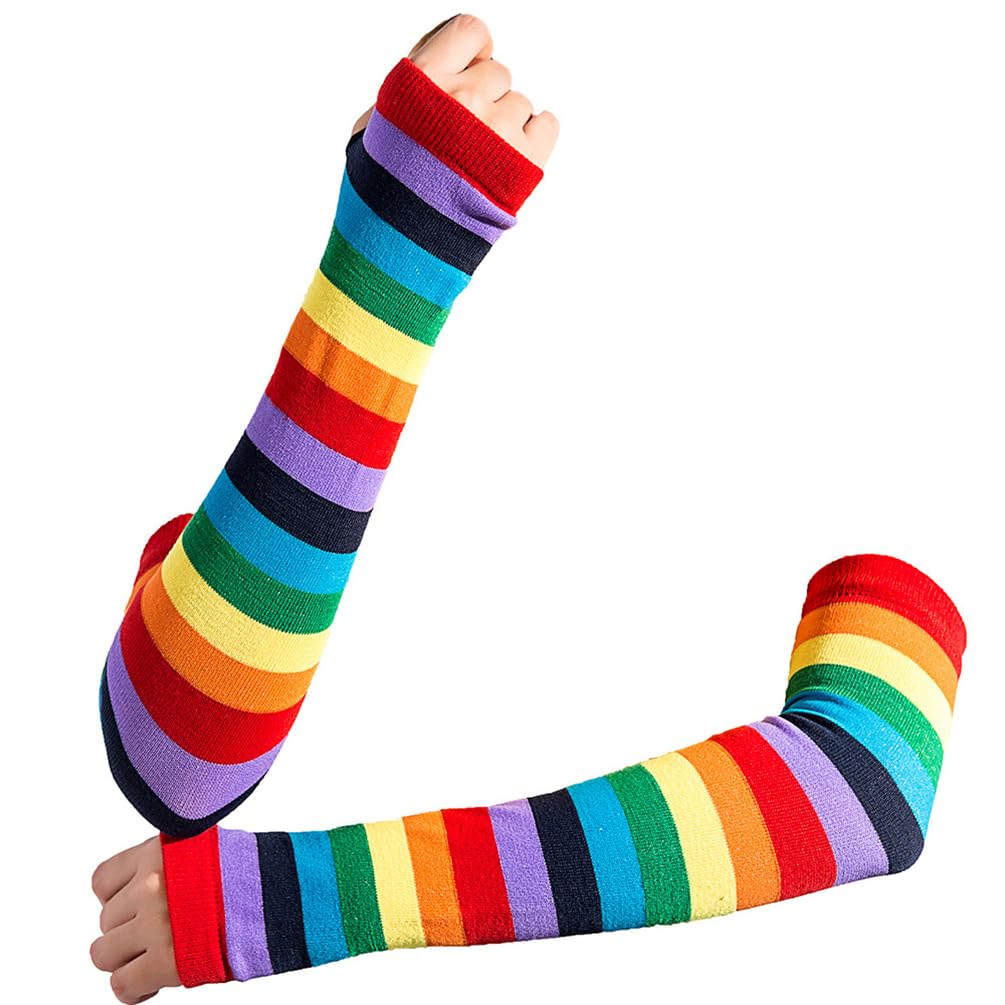Trendy Y2K Fashion Gloves & Arm Warmers - Stylish Arm Sleeves for Winter, Cosplay, and Streetwear Outfits