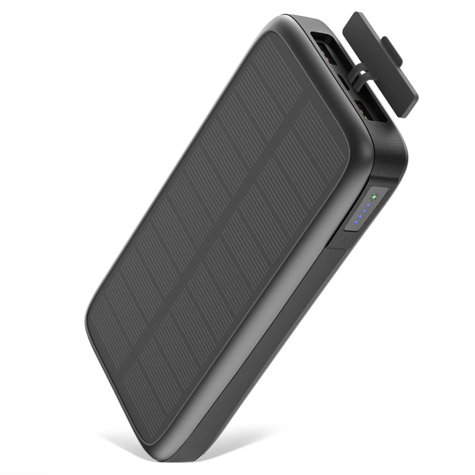 Riapow 26800mAh Solar Charger Power Bank - Portable Fast Charging External Battery with 3 USB Outputs for iPhone, Samsung & More - Perfect for Camping, Hiking & Emergency Power Backup