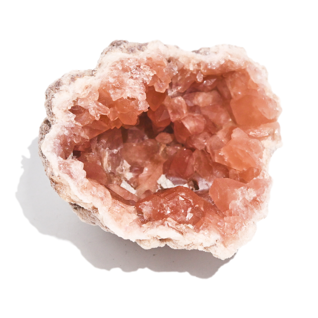 Natural Pink Amethyst Geode Crystal Cluster - Healing Stone for Home Decor, Meditation & Spiritual Gifts | Perfect for Office Desk, Yoga Space & Energy Healing