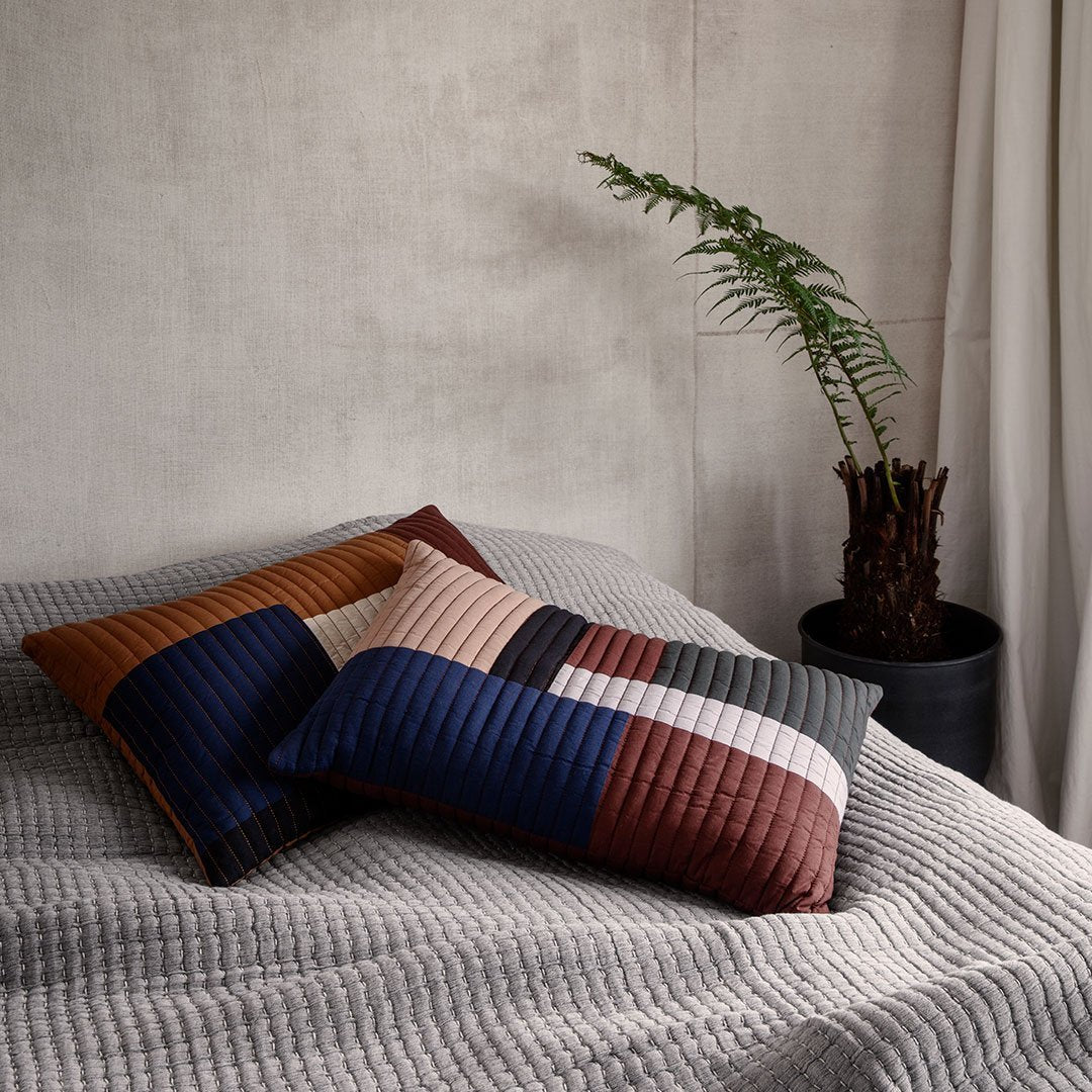 Ferm Living Daze Bedspread - Premium Cotton Bed Cover for Modern Bedrooms | Soft & Stylish Quilt for Master Bed, Guest Room & Cozy Home Decor