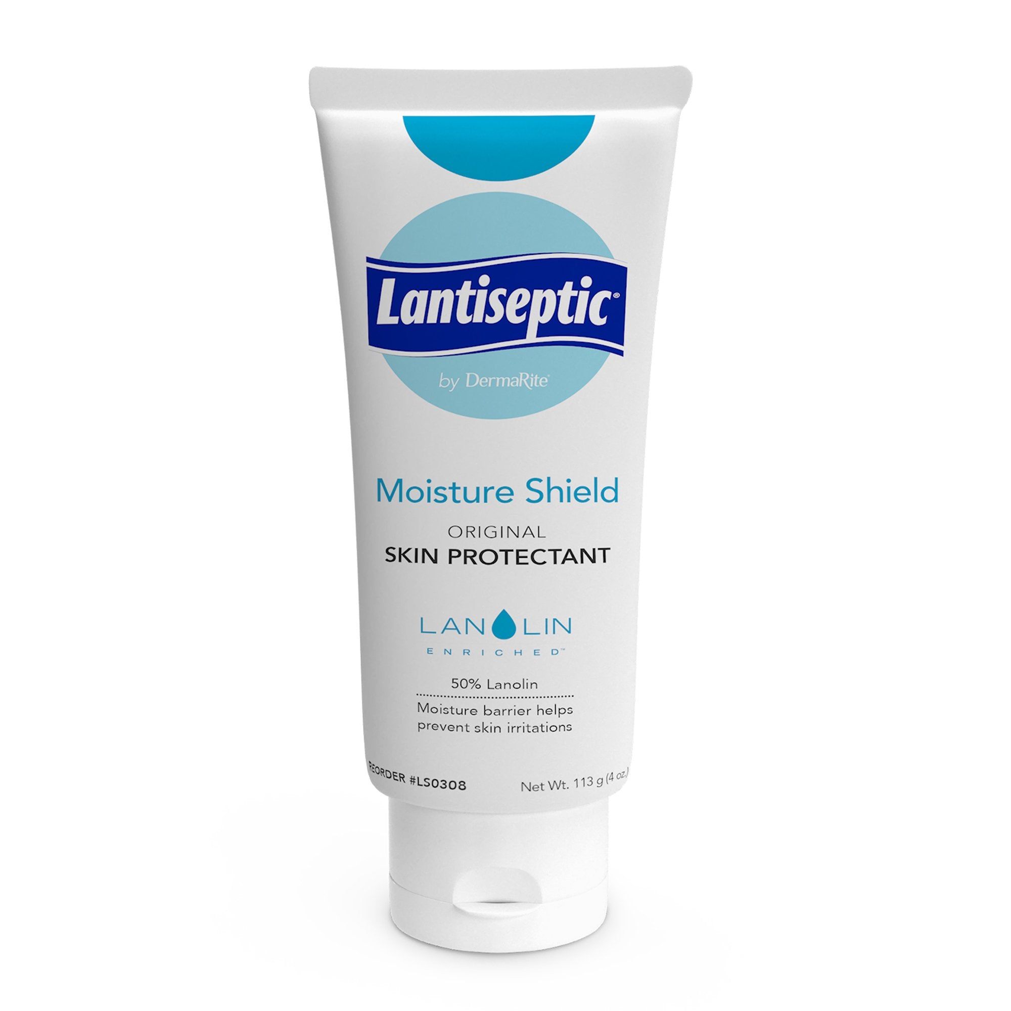 Lantiseptic® Moisture Shield Skin Protectant Ointment with Lanolin Scent - Dry Skin Relief for Hands, Feet & Elbows - Ideal for Winter Care & Daily Moisturizing