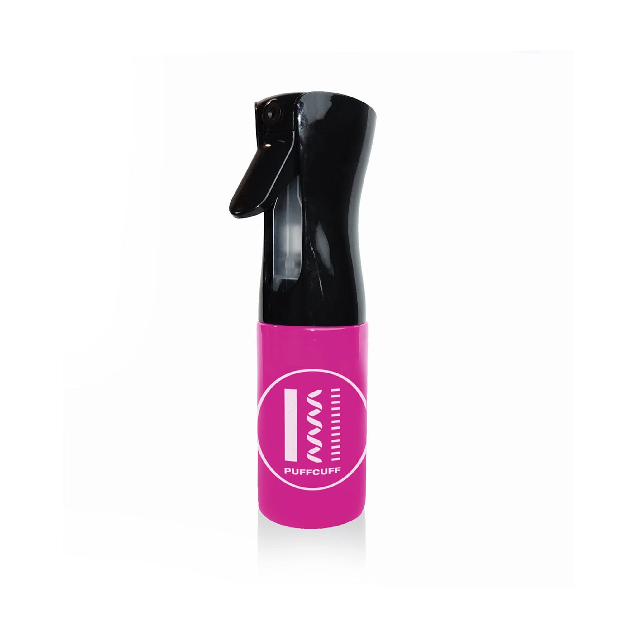 PuffCuff Hair Care Bundle - TangleMaster Detangling Brush, 360° Misting Spray Bottle, 100% Silk Bonnet & Boar Bristle Brush for Curly, Kinky & Textured Hair - Prevent Breakage & Reduce Frizz for Daily Styling & Nighttime Protection