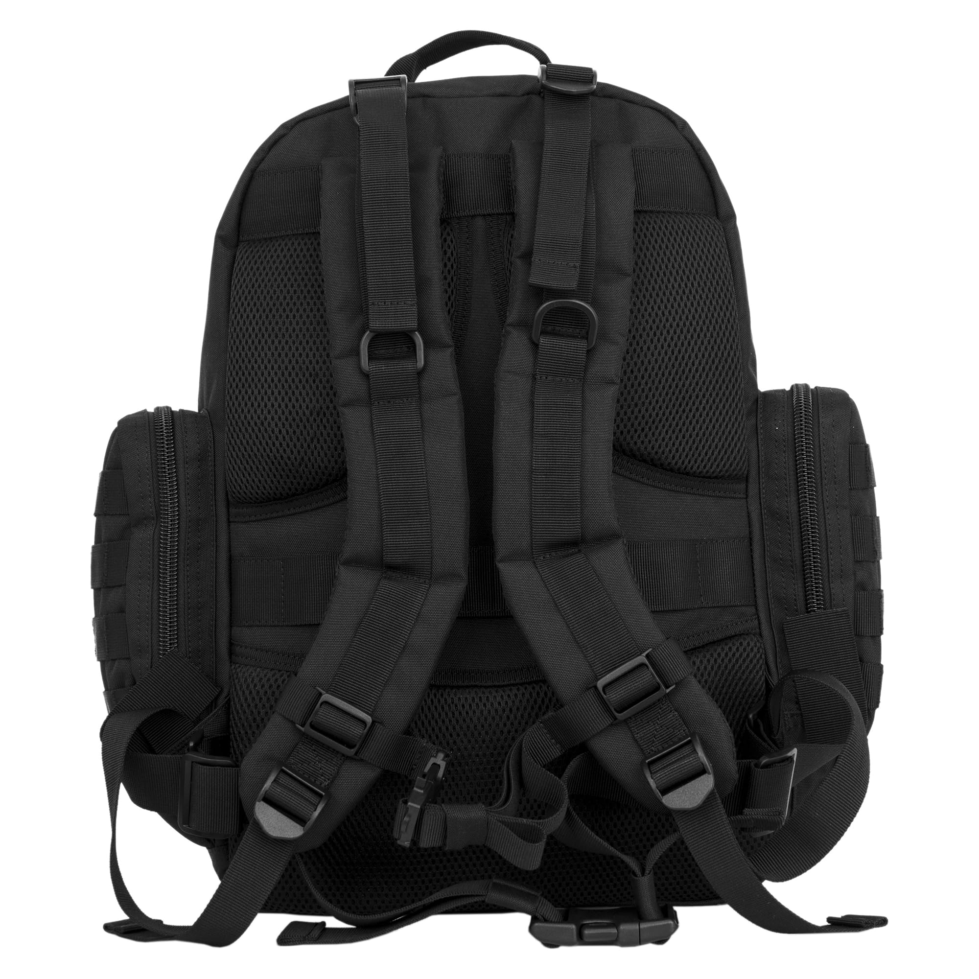 WOLF TACTICAL Military Style Diaper Backpack for Dads - Waterproof Baby Bag with Changing Pad & Multiple Pockets | Perfect for Travel, Hiking & Everyday Parenting