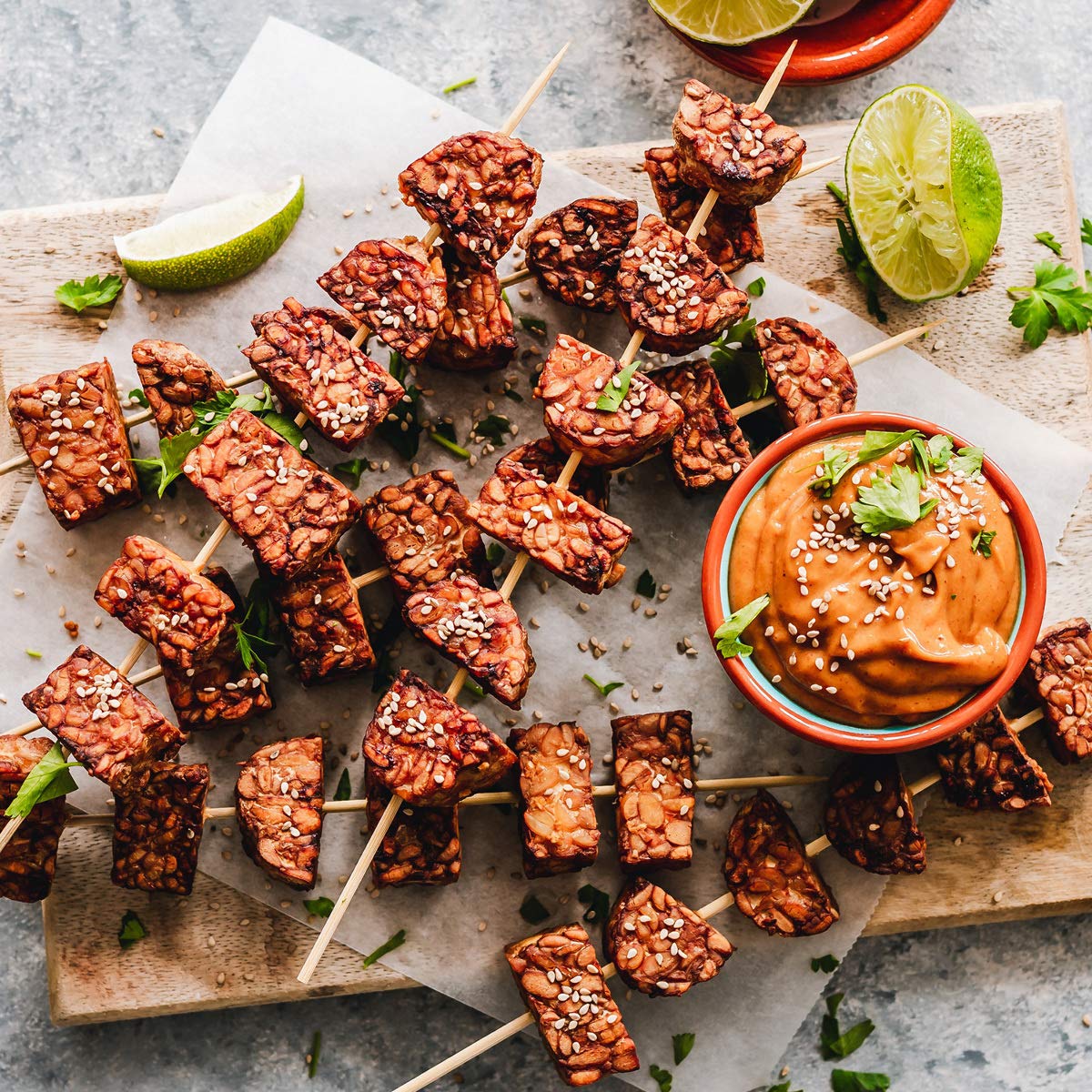 Premium 100-Pack Bamboo Skewers - 40cm Long Wooden BBQ Sticks for Kebabs, Grilling, Fruit, Chocolate Fountains & Campfire Marshmallows | Perfect for Backyard BBQs, Party Appetizers & Outdoor Cooking