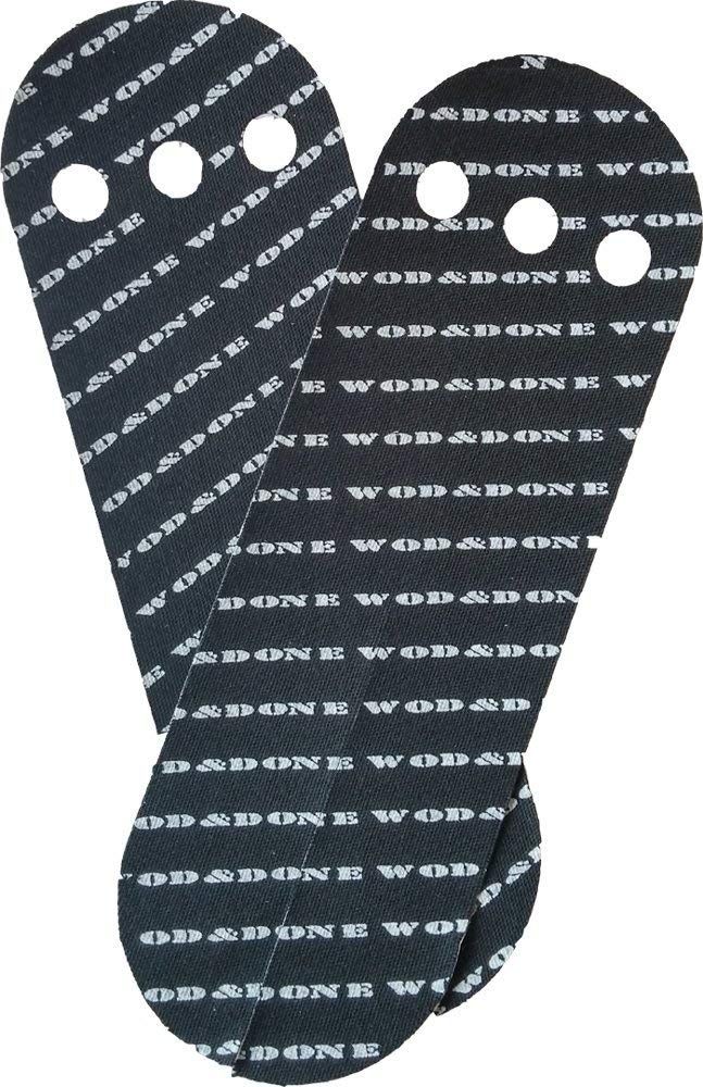 WOD&DONE Custom Hand Protection Athletic Tape Grips for Pullups, Functional Fitness, Gymnastics - Durable Workout Grip Tape for CrossFit, Weightlifting & Rock Climbing | Prevent Blisters & Calluses