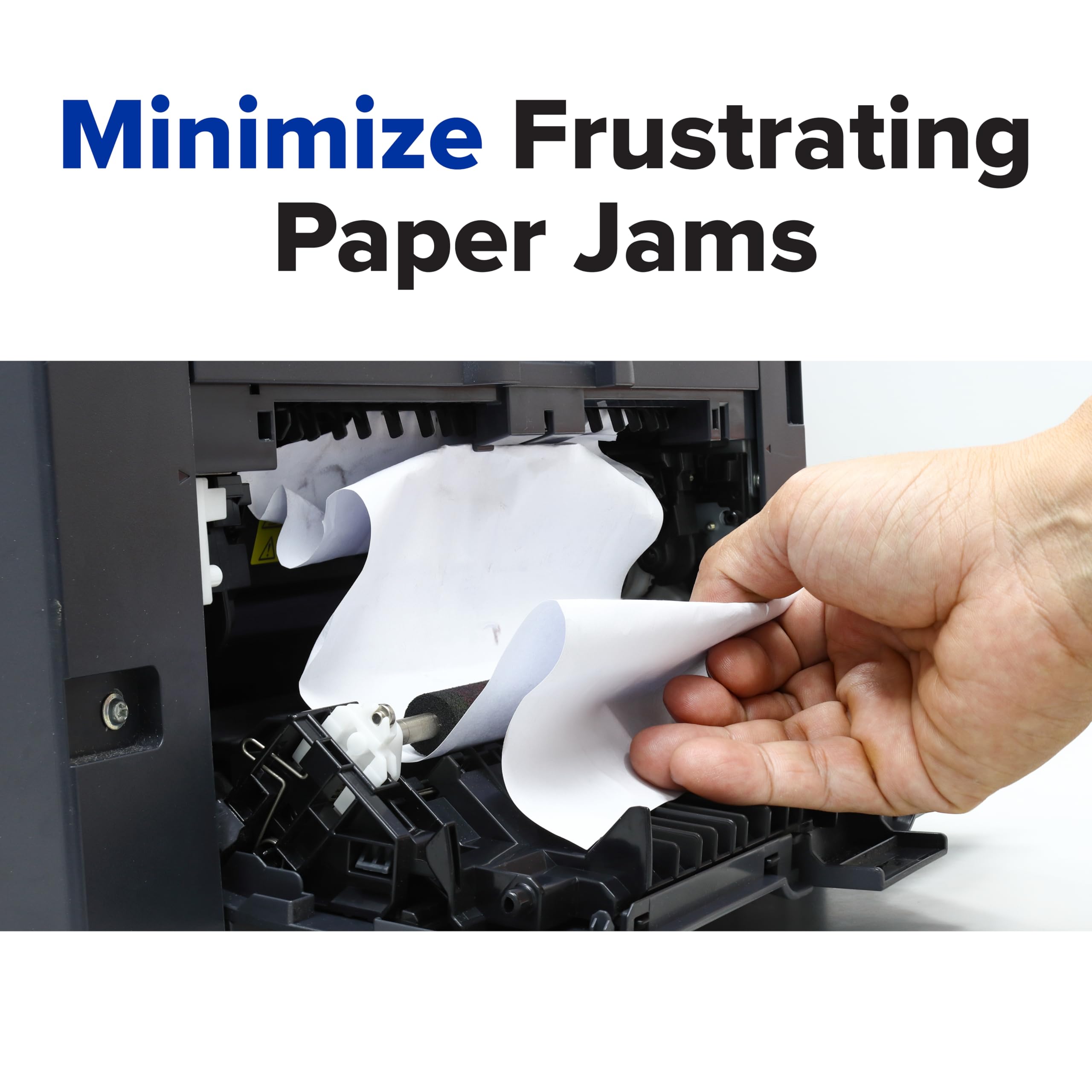 KICTeam - Quick-Drying Presaturated Cleaning Sheets for Inkjet Printers & Copiers (5 Pack, 8.5