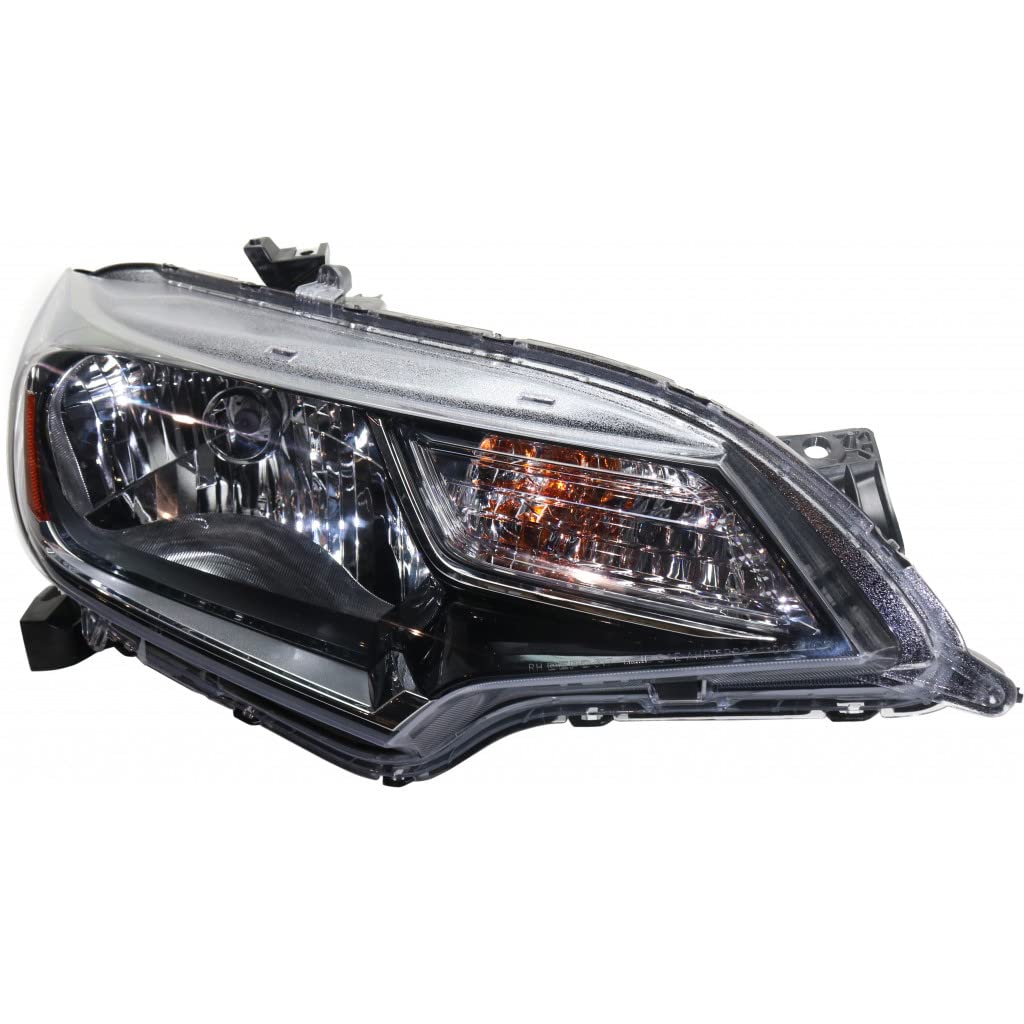 Honda Fit 2018-2020 Right Passenger Side Headlight Assembly Replacement - Composite Housing Part# 33100T5AA31 & HO2503186 | Perfect for Night Driving & Foggy Conditions