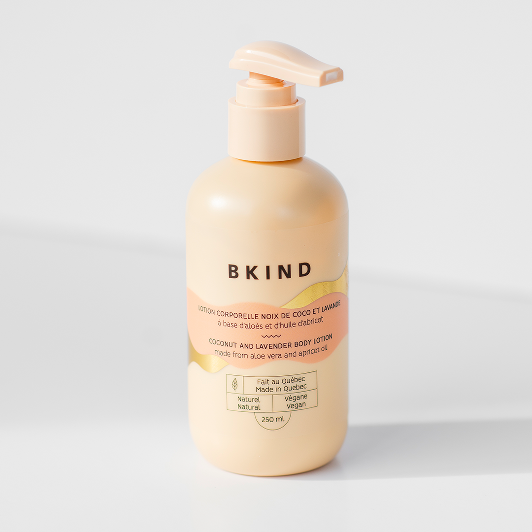 Organic Coconut & Lavender Moisturizing Body Lotion for Dry Skin - Hydrating & Nourishing Cream for Daily Use at Home, Spa or Travel