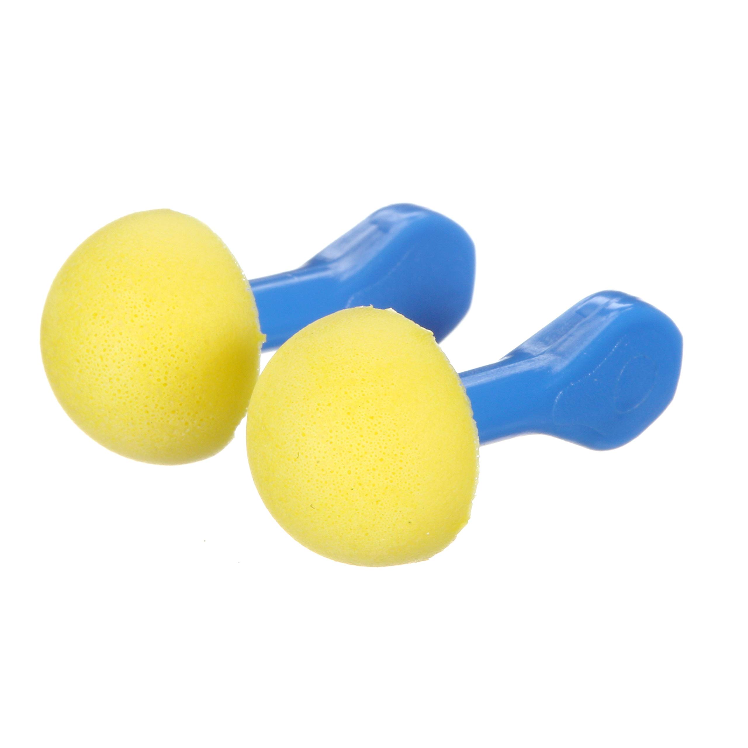 3M E-A-R Express Pod Plugs Earplugs 321-2100 - Uncorded Noise Reduction Ear Plugs with Blue Grips (50 Pair Pillow Pack) - Perfect for Construction, Concerts, Shooting Range & Sleeping