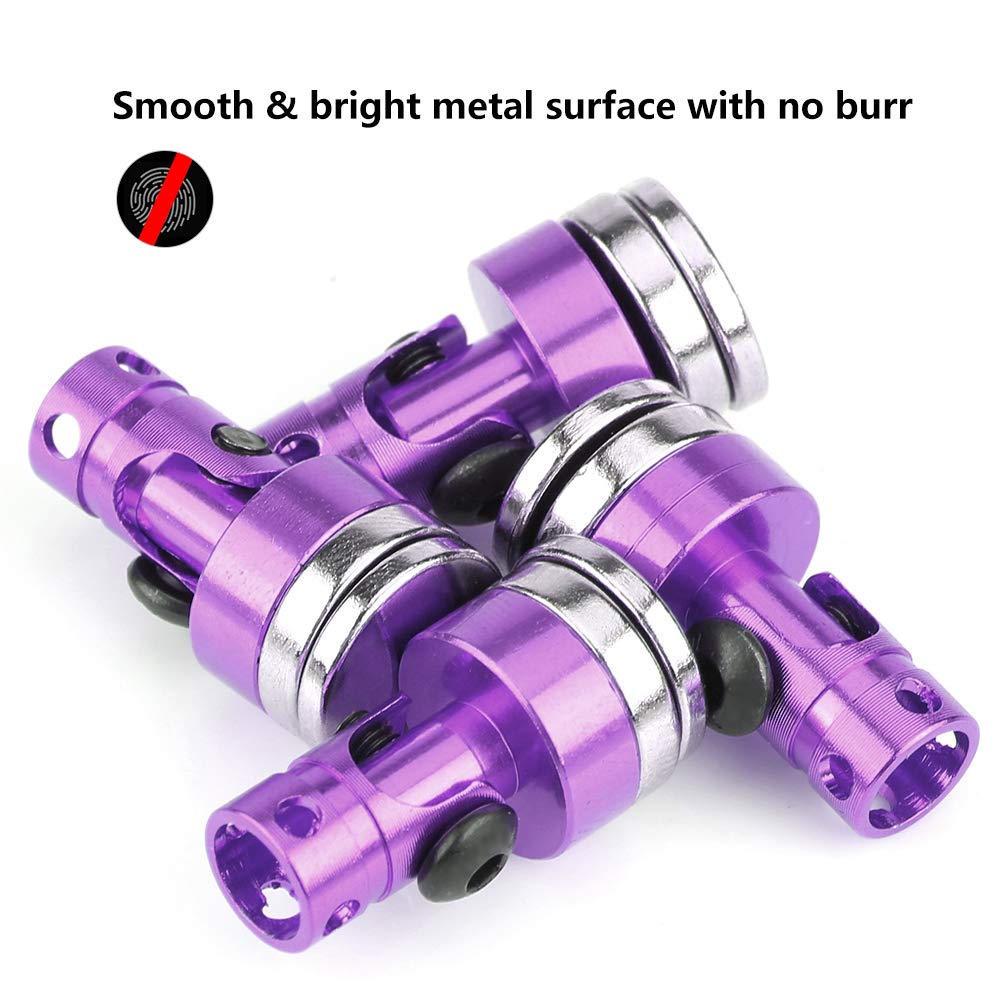 Invisible Body Model Body Post Mount for RC Vehicles - Magnetic RC Body Post Accessories for Electric Cars (Purple) | Perfect for RC Car Racing, Drifting, and Off-Road Adventures