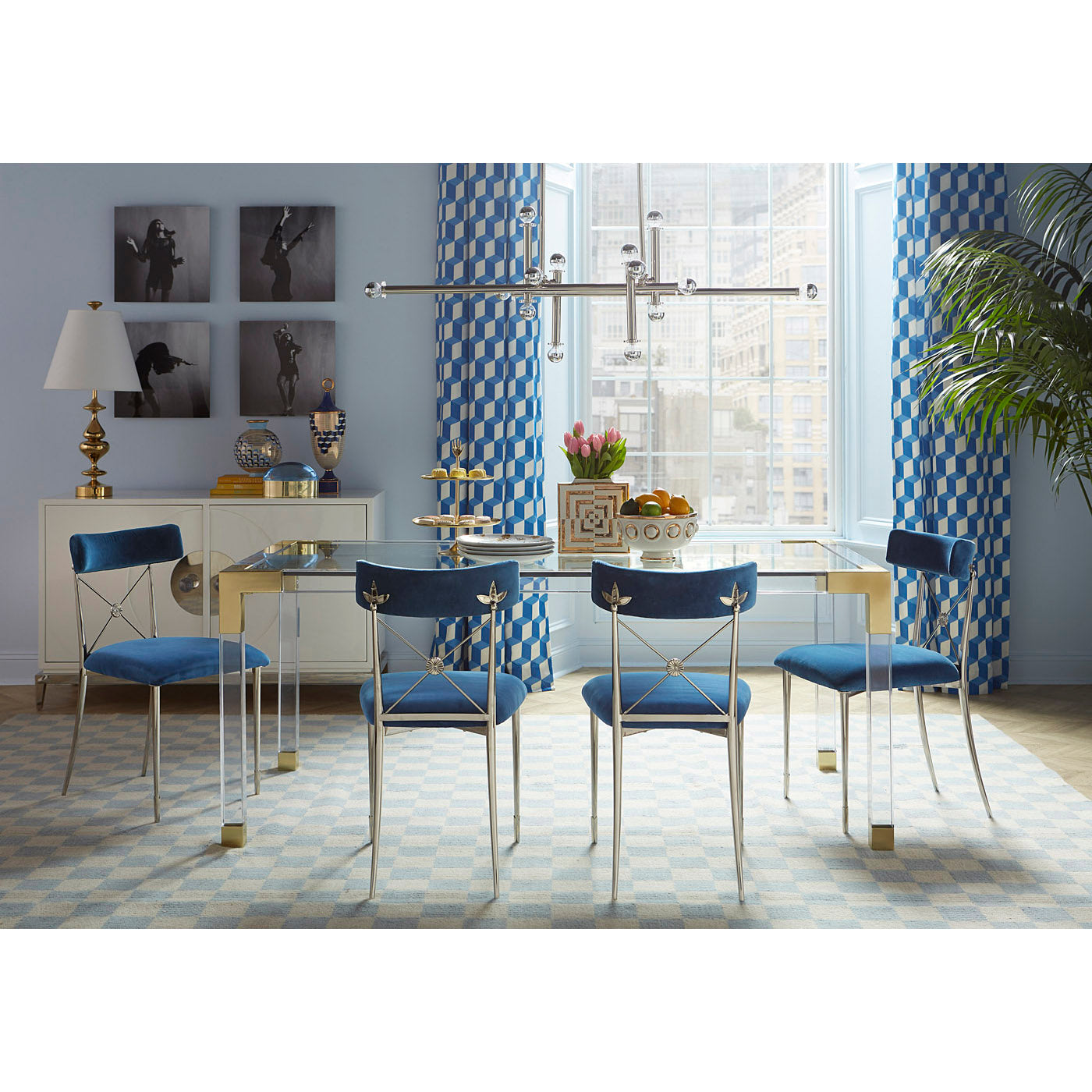 Jacques Modern Dining Table Set - 6 Seater Wooden Kitchen Table with Extendable Leaf - Perfect for Family Meals, Dinner Parties & Small Spaces