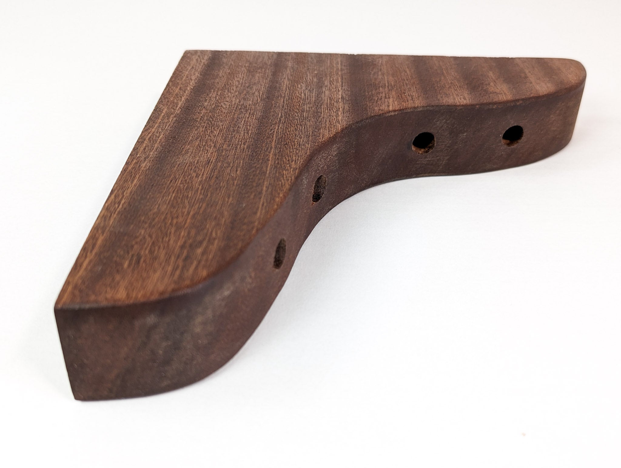 Premium Solid Wood Brackets - Mahogany & Oak for Shelves & Furniture | Heavy Duty Decorative Brackets for Home & Office Use