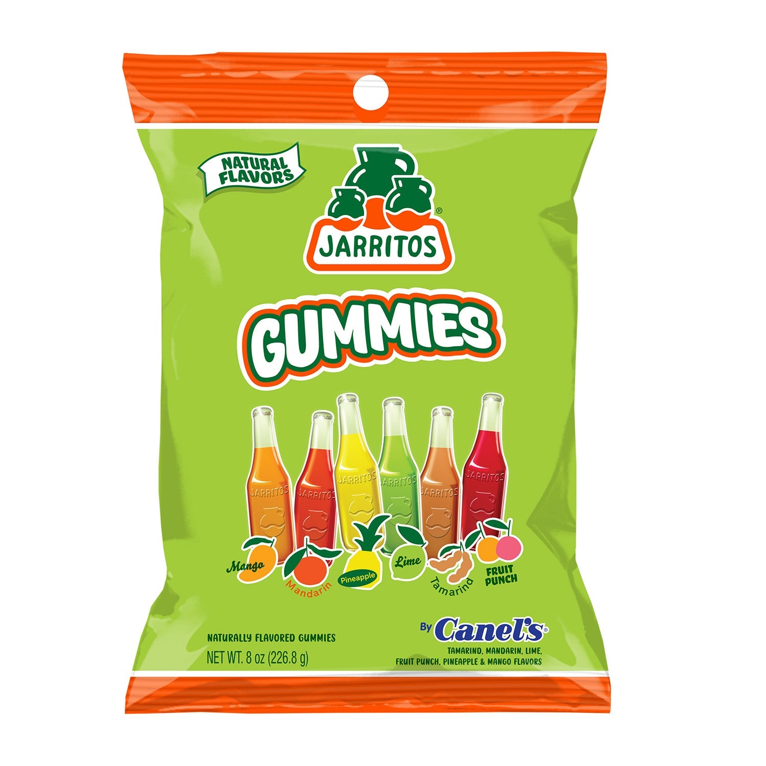 Jarritos Gummy Candy Bags - 8oz Pack of Assorted Flavors | Perfect for Parties, Snacking & Gifts