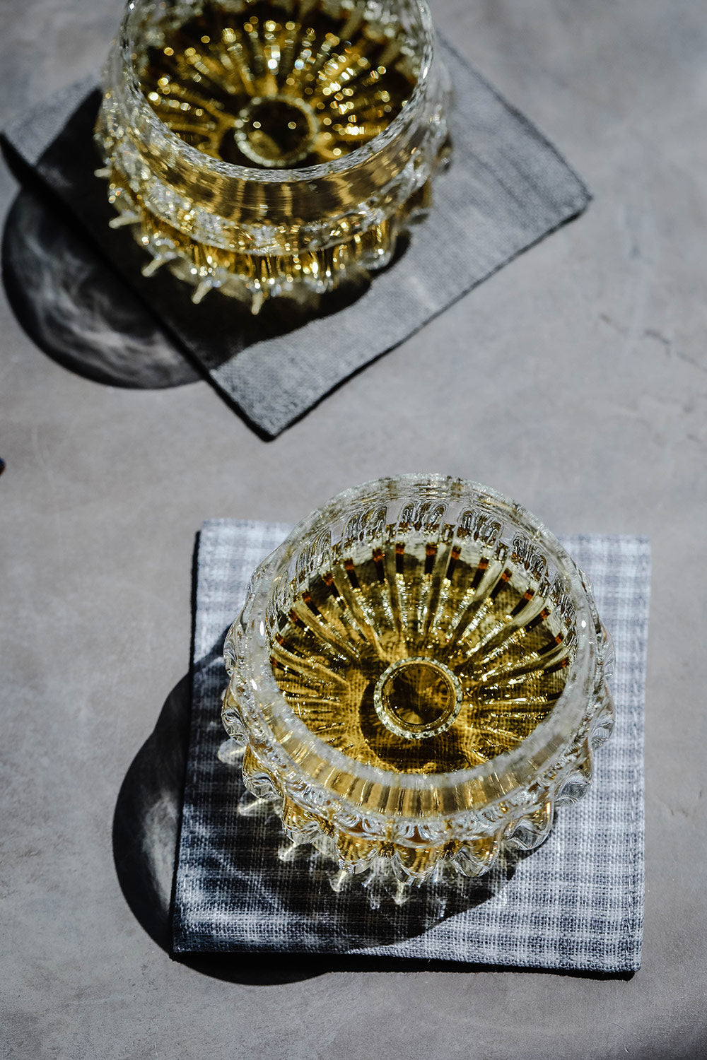 Handblown Heirloom Sipper Glass - Vintage Style Drinking Cup for Tea, Coffee & Cocktails - Perfect for Home Entertaining & Gift Giving