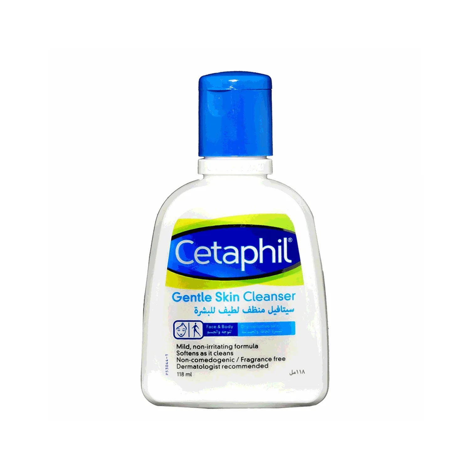 Cetaphil Gentle Skin Cleanser 118ml | Fragrance-Free Face Wash for Sensitive Skin | Daily Facial Cleanser for Dry & Acne-Prone Skin | Perfect for Morning & Night Skincare Routine