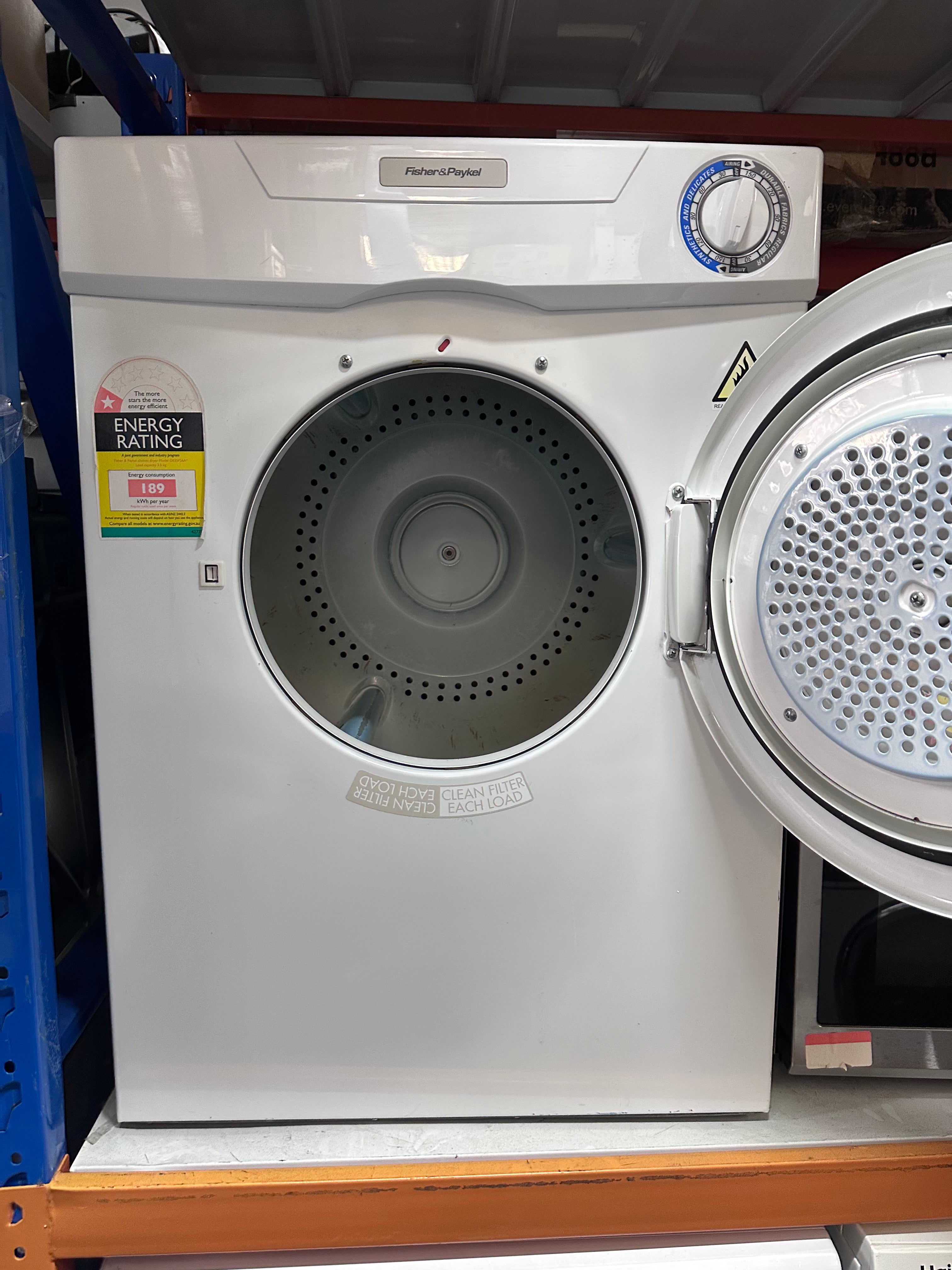 Fisher & Paykel 3.5kg Compact Clothes Dryer | Refurbished & Energy Efficient | Perfect for Apartments, Small Homes & Laundry Rooms
