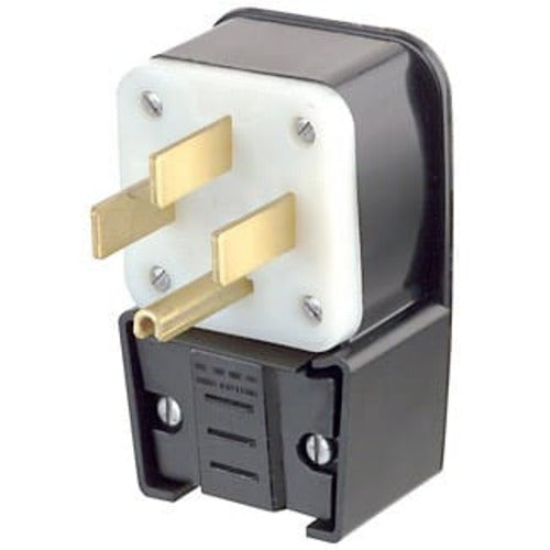 Leviton 50 Amp Heavy Duty Electrical Outlet - NEMA 14-50R Receptacle for EV Chargers, RVs & Industrial Equipment | Weatherproof & Durable Power Solution