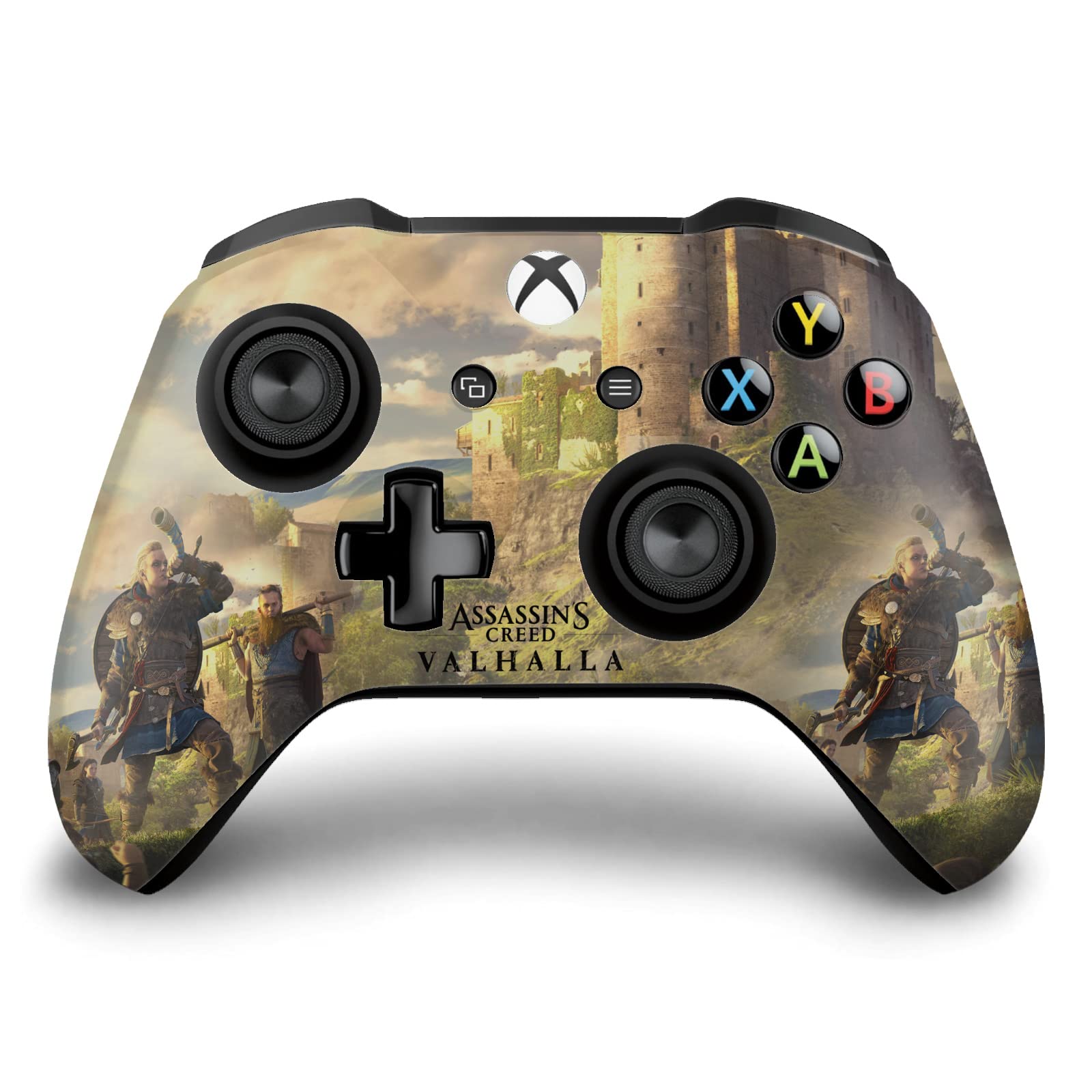 Officially Licensed Assassin's Creed Eivor Raid Leader Vinyl Sticker - Matte Gaming Skin Decal for Xbox One S/X Controller | Valhalla Key Art Design | Perfect for Gamers & Collectors