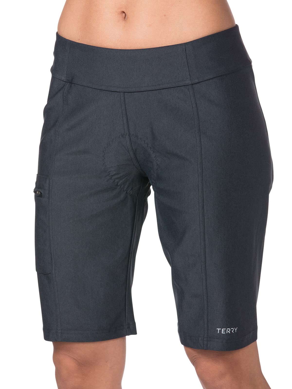 Women's Terry Bike Shorts with Padding - 10.75