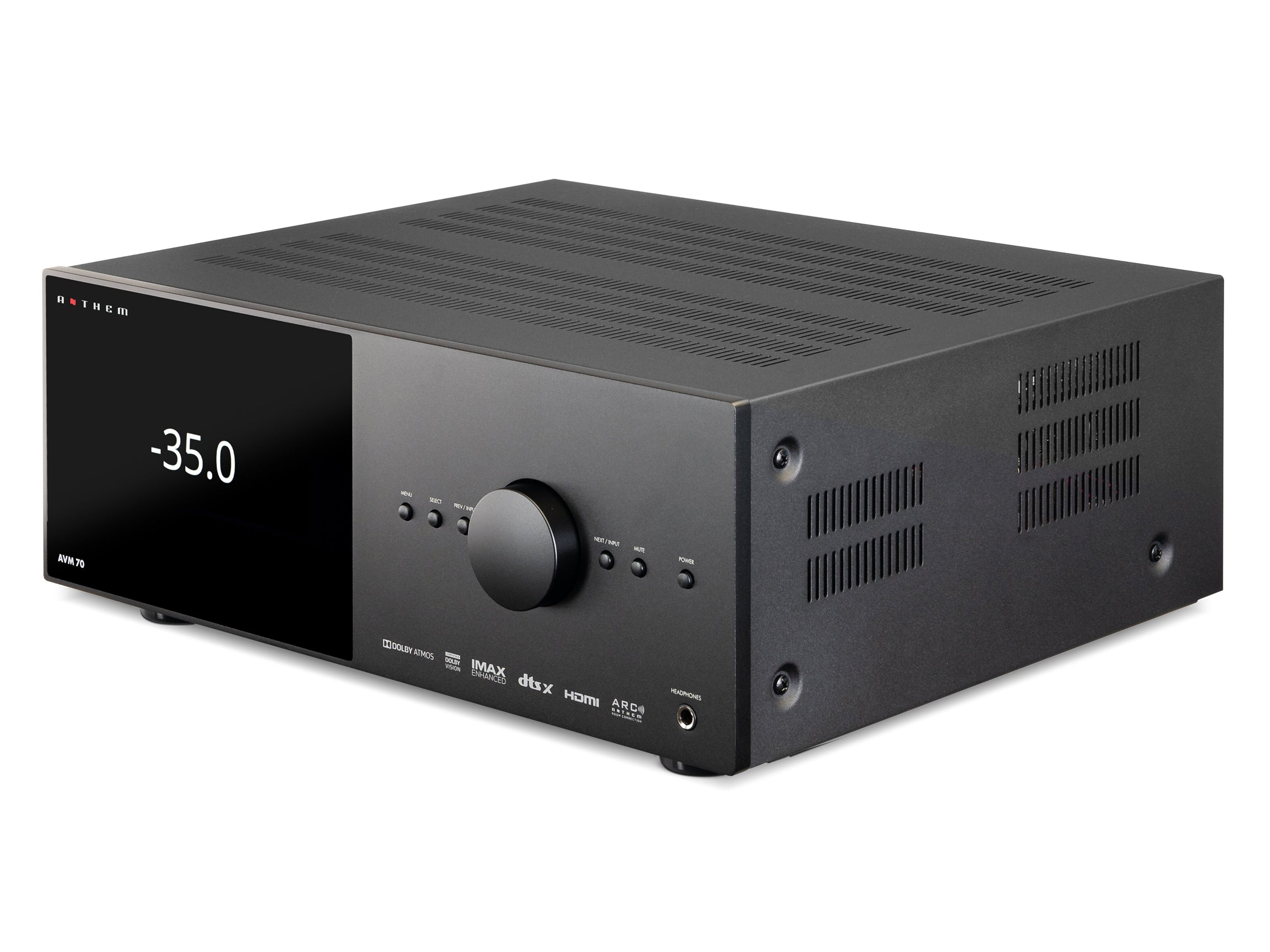 Anthem AVM 70 8K Ultra HD AV Processor - Premium Home Theater Preamplifier with Dolby Atmos & IMAX Enhanced for Immersive Movie & Music Experience