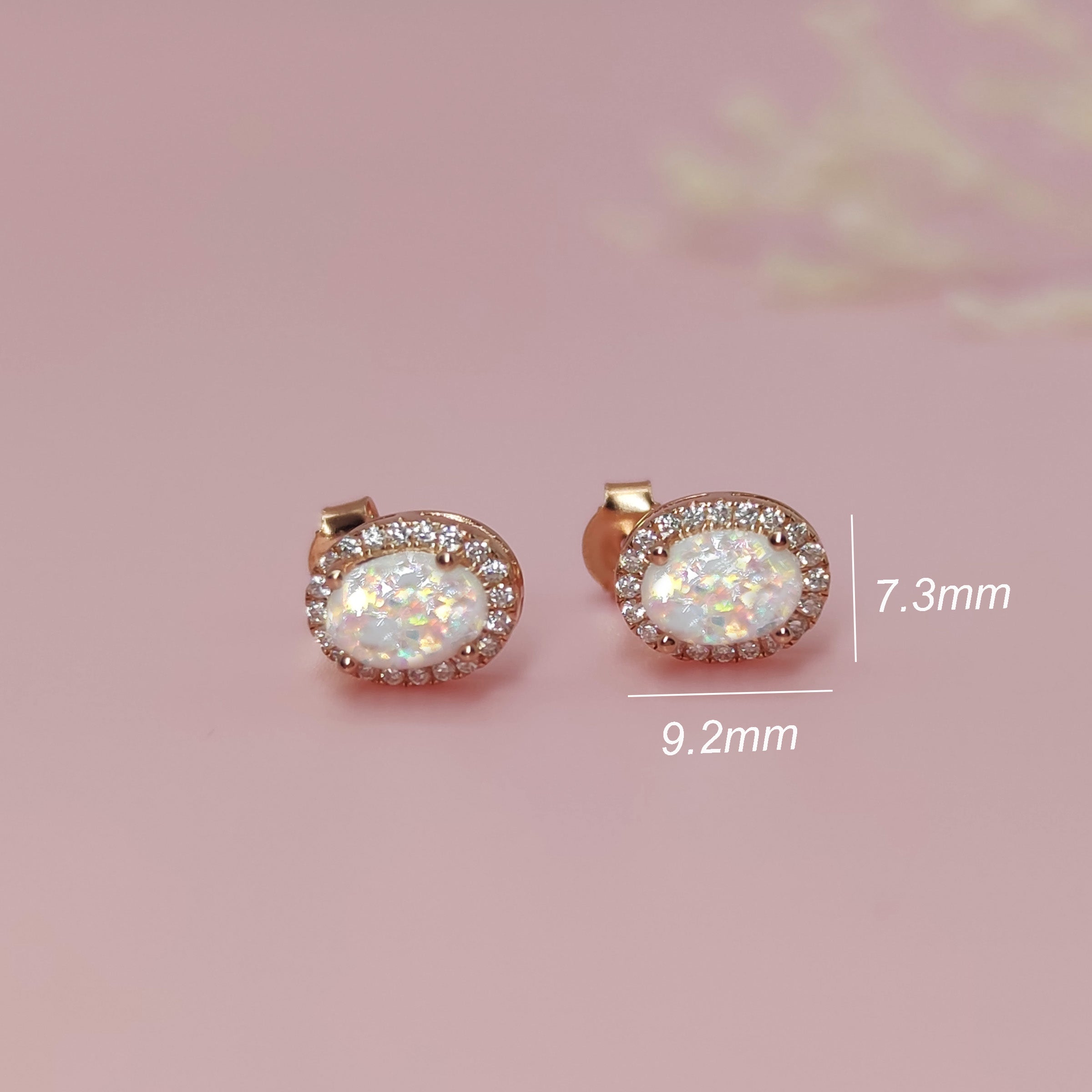 Ashes Gems Stud Earrings - Handcrafted Memorial Jewelry for Loved Ones | Perfect for Remembrance, Sympathy Gifts & Everyday Wear