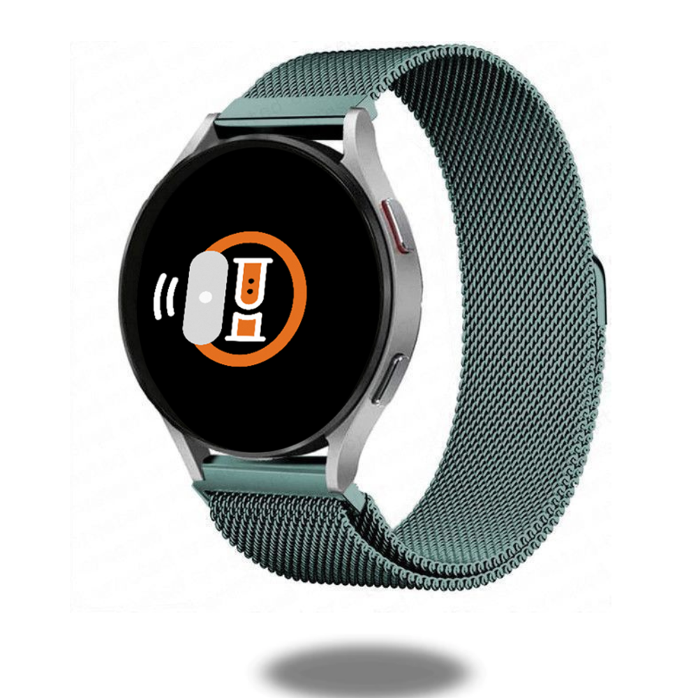 Premium Magnetic Milanese Loop Strap - 20mm & 22mm Sizes for Apple Watch & Smartwatches - Comfortable & Adjustable for Workouts, Business & Everyday Wear