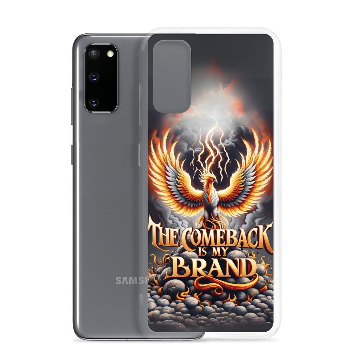Clear Samsung® Phone Case - Slim Protective Cover for Galaxy S21/S20/Note 20 - Scratch Resistant & Shockproof - Perfect for Everyday Use & Travel
